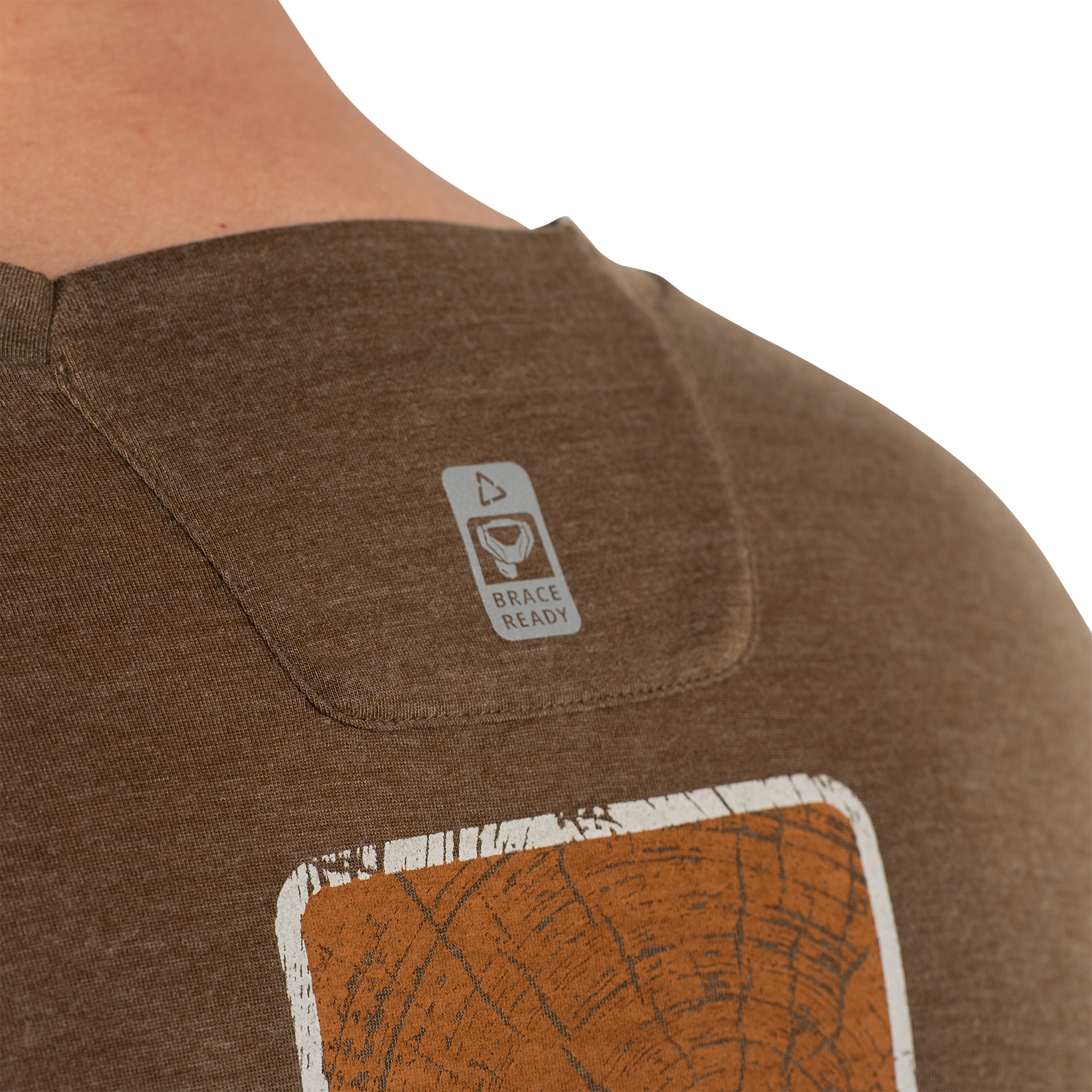 Leatt MTB Gravity 1.0 Short Sleeve Jersey - XL - Loam - Image 6