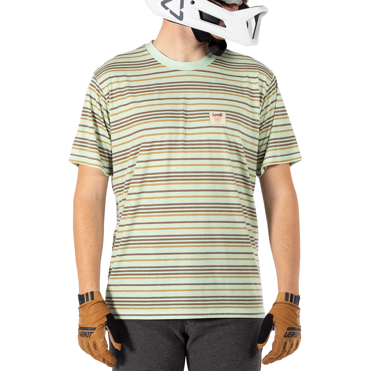 Leatt MTB Gravity 1.0 Short Sleeve Jersey - XL - Mint - Image 3