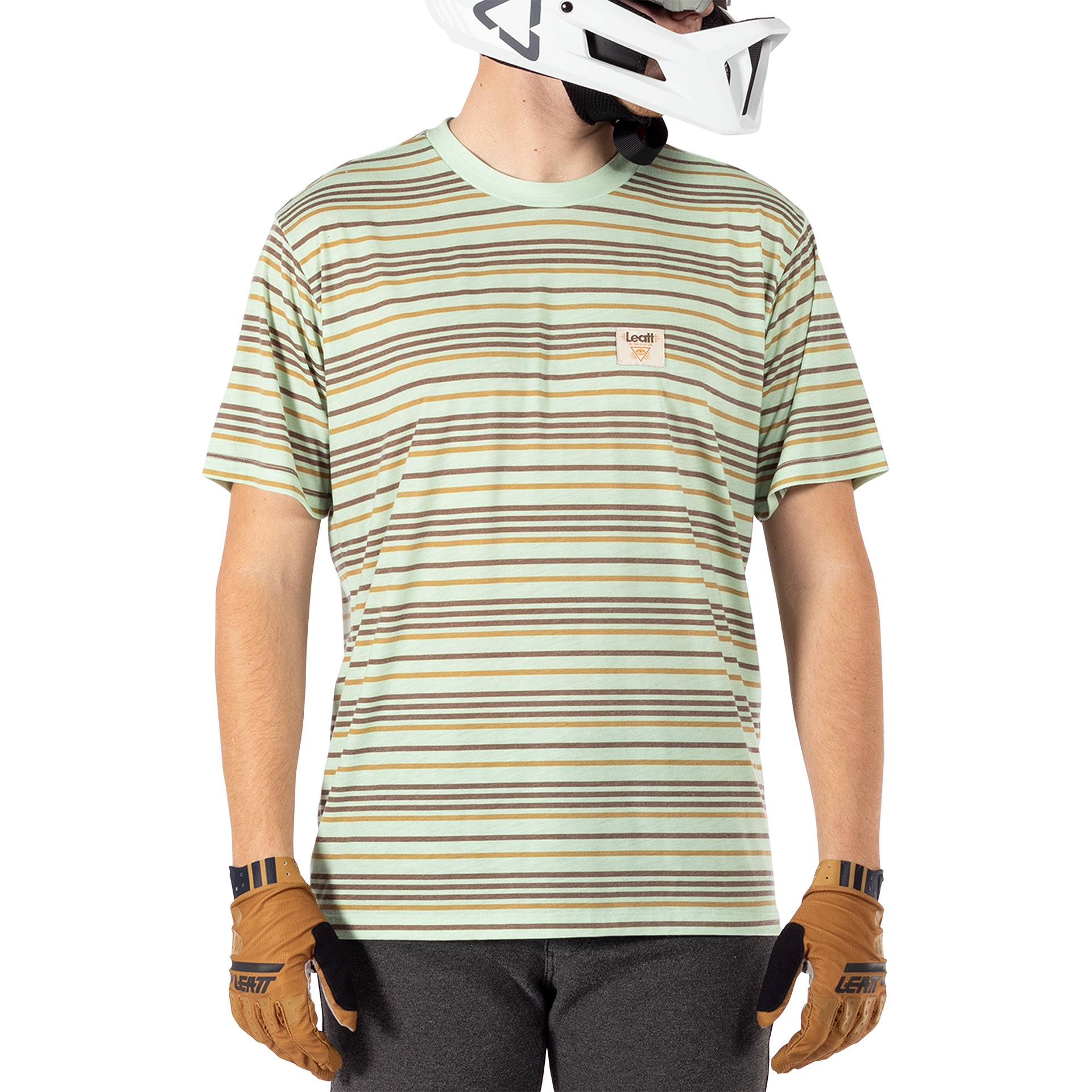Leatt MTB Gravity 1.0 Short Sleeve Jersey - XL - Mint - Image 3