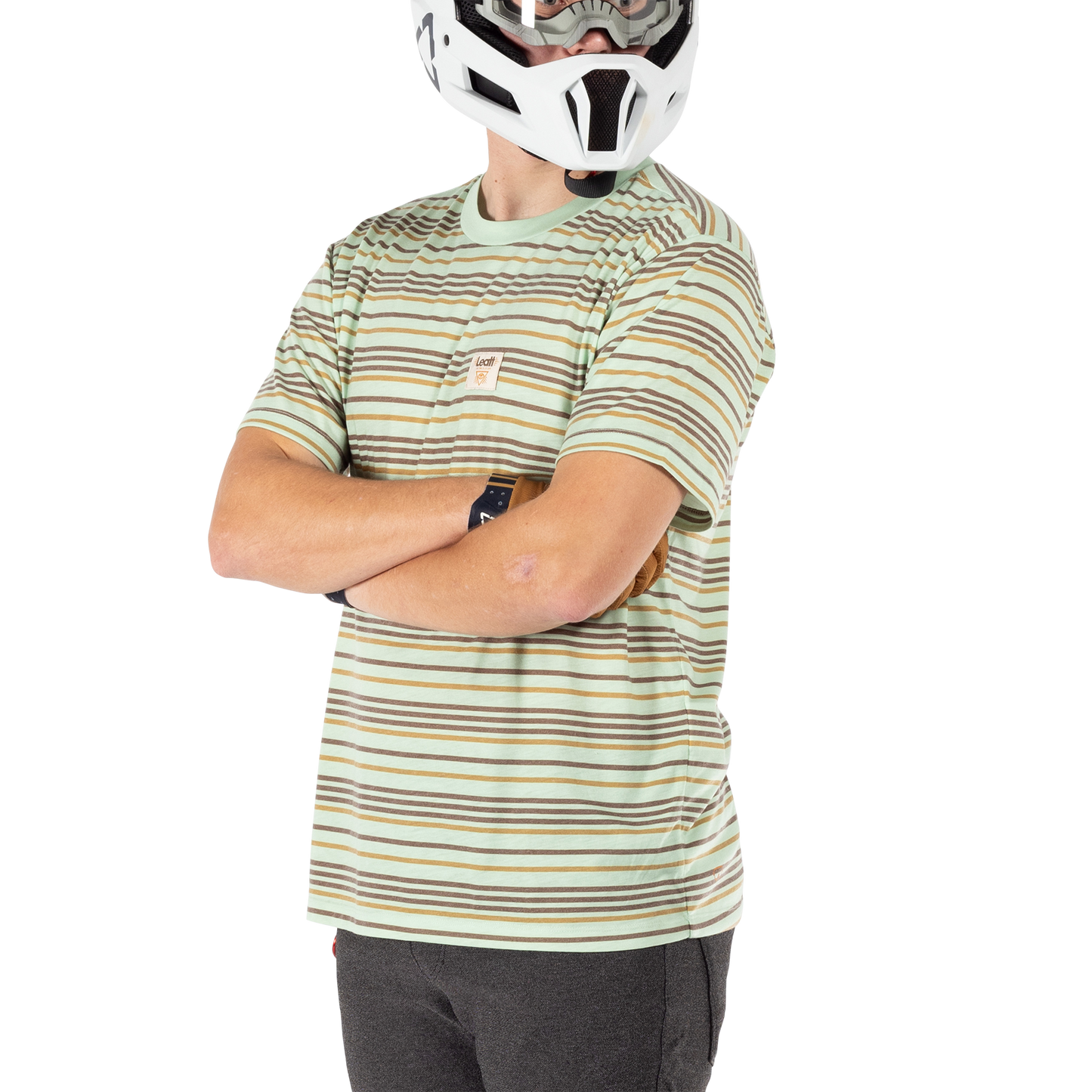 Leatt MTB Gravity 1.0 Short Sleeve Jersey - XL - Mint - Image 5