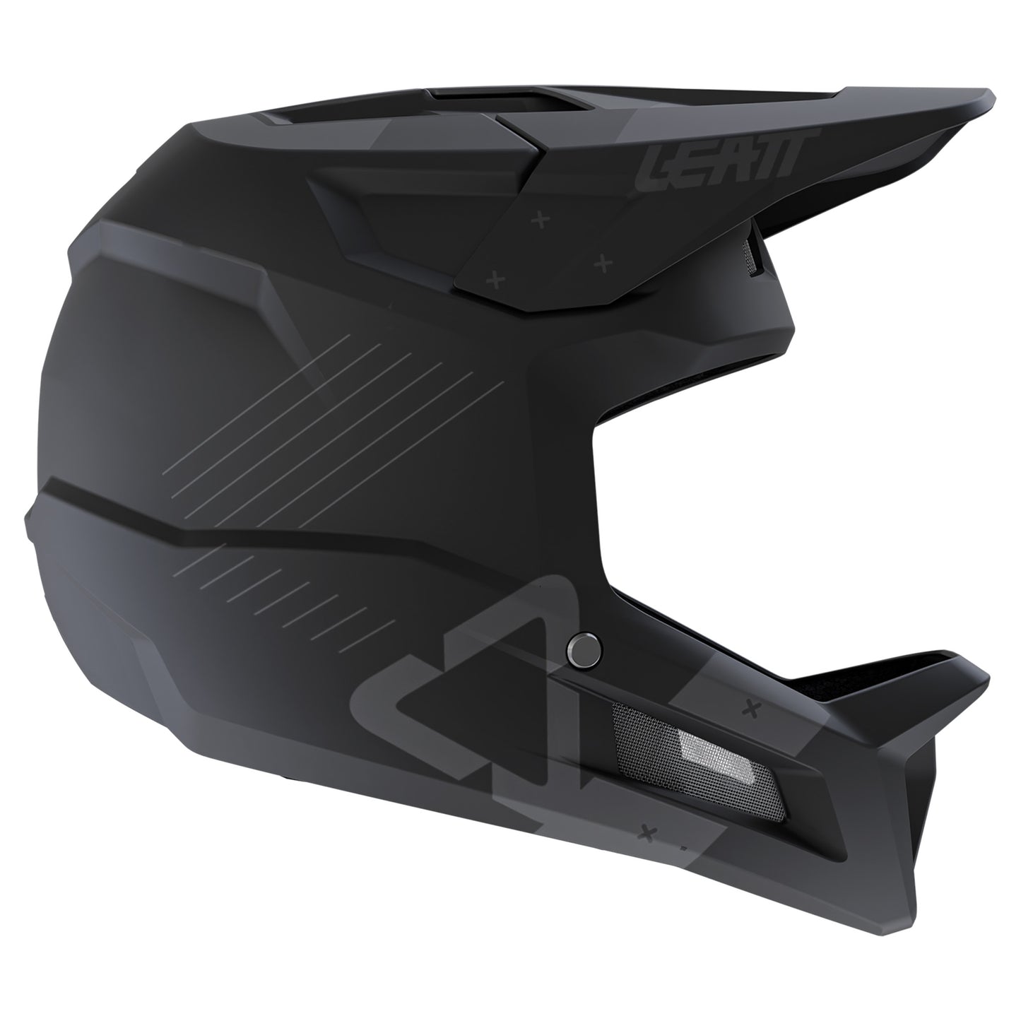 Leatt MTB Gravity 2.0 Helmet - L - Stealth Black/Grey - Image 1
