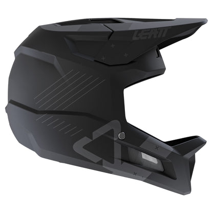 Leatt MTB Gravity 2.0 Helmet - S - Stealth Black/Grey - Image 1