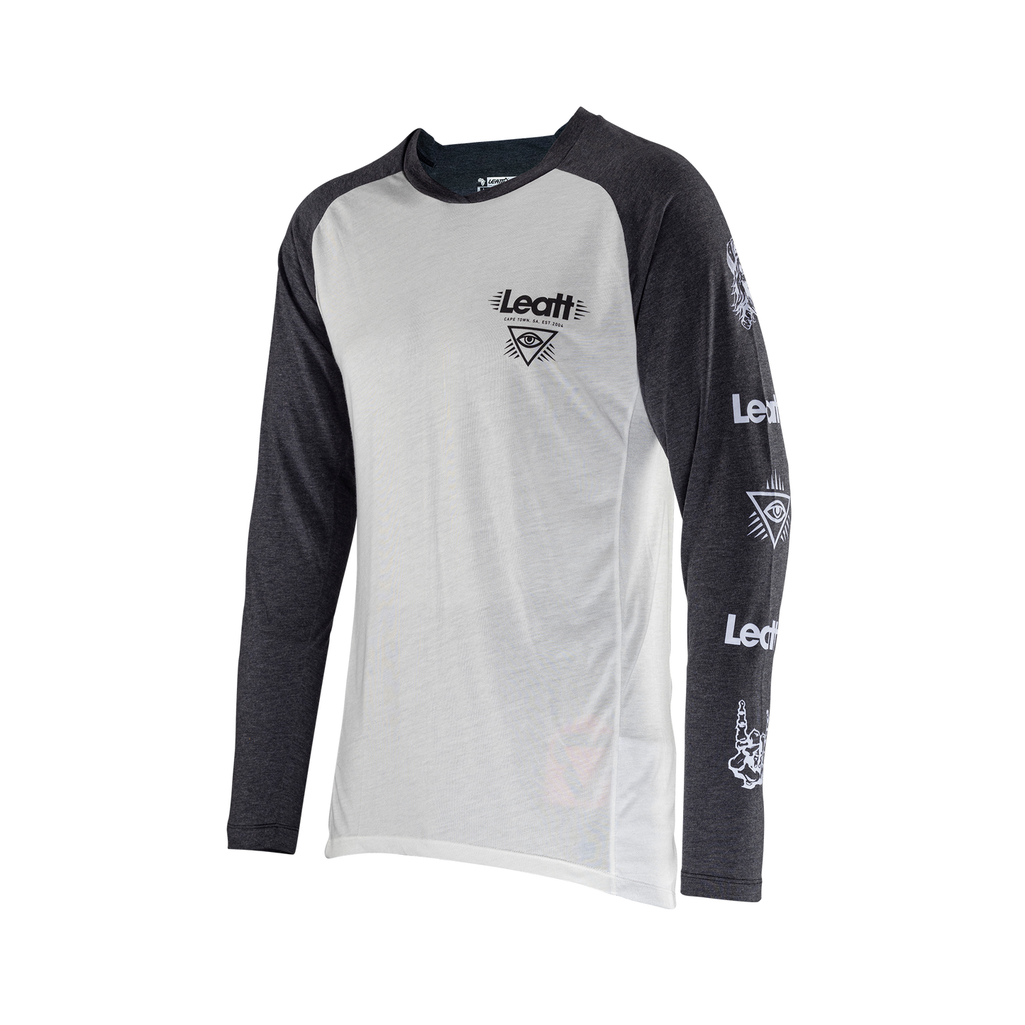 Leatt MTB Gravity 2.0 Long Sleeve Jersey - 2XL - White - Image 1