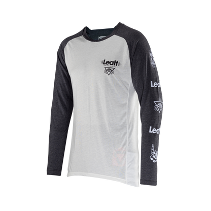 Leatt MTB Gravity 2.0 Long Sleeve Jersey - 2XL - White - Image 1