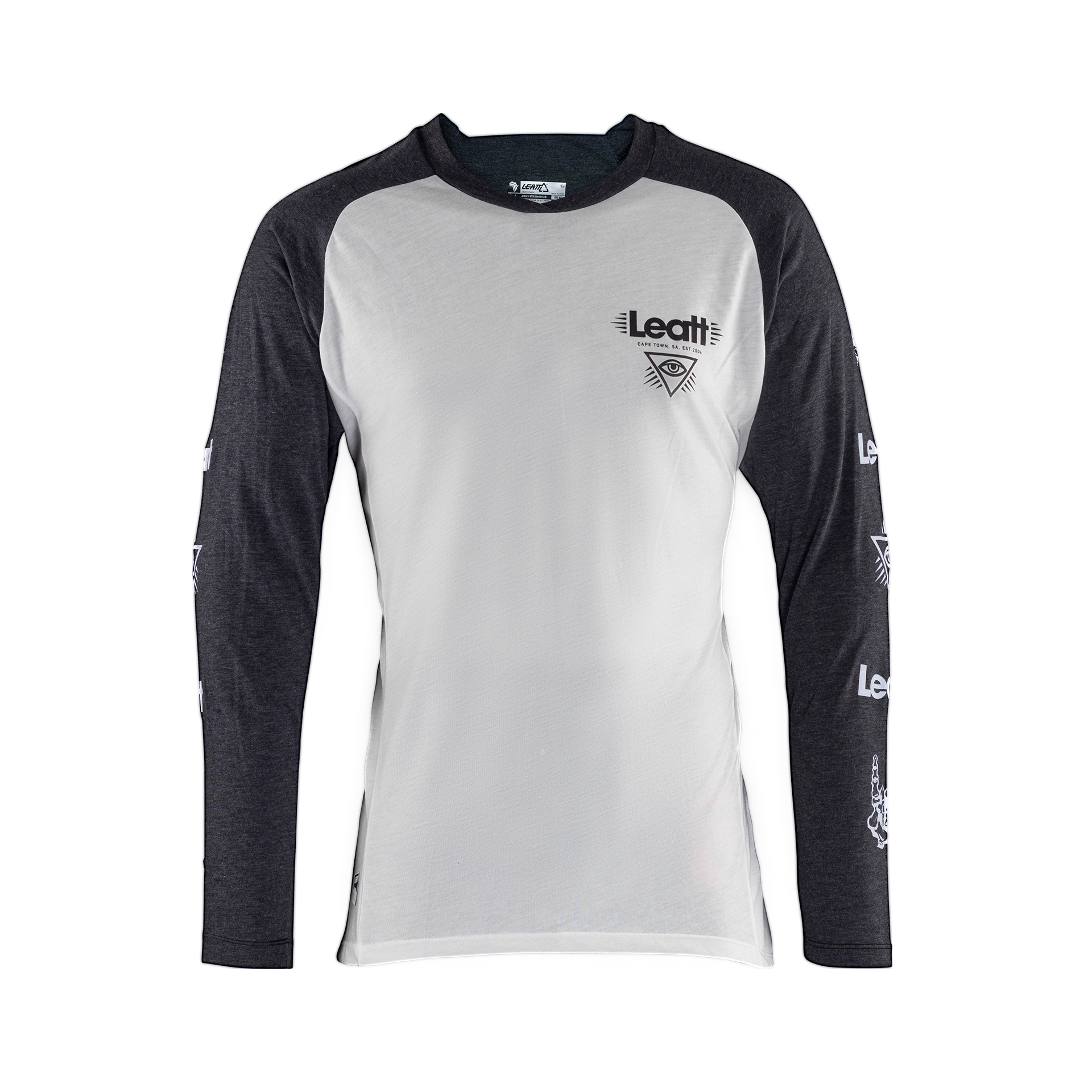 Leatt MTB Gravity 2.0 Long Sleeve Jersey - 2XL - White - Image 2