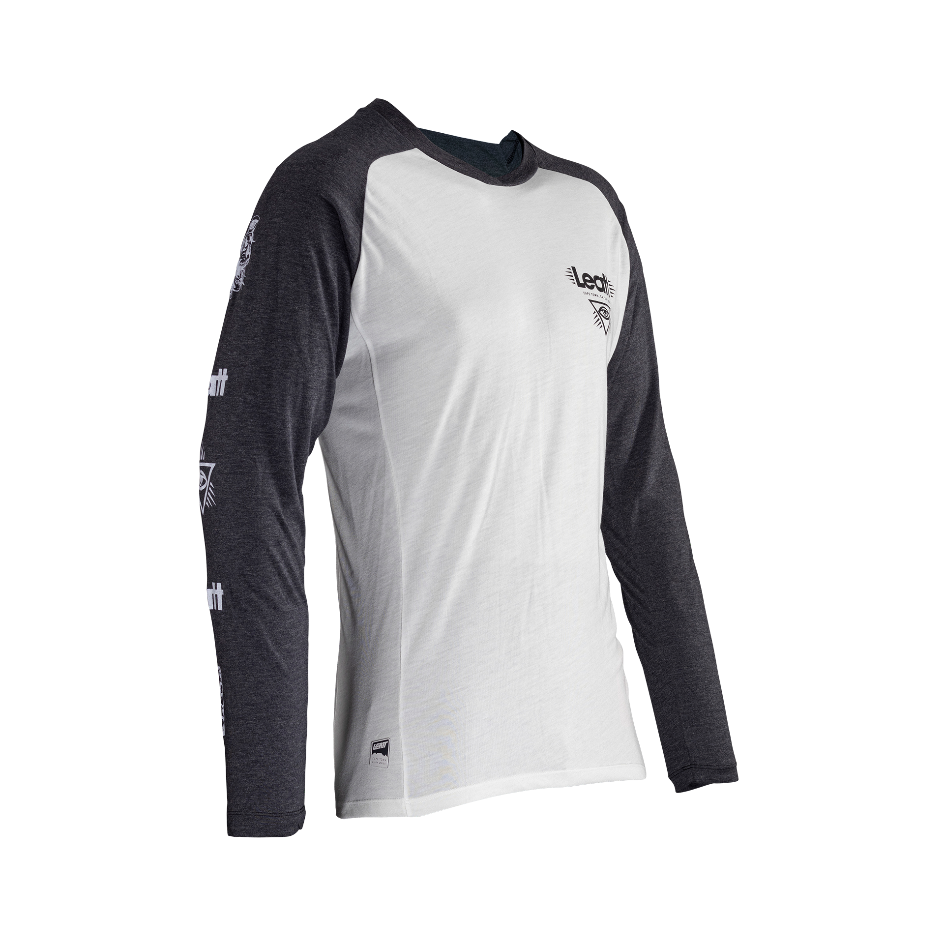 Leatt MTB Gravity 2.0 Long Sleeve Jersey - 2XL - White - Image 3
