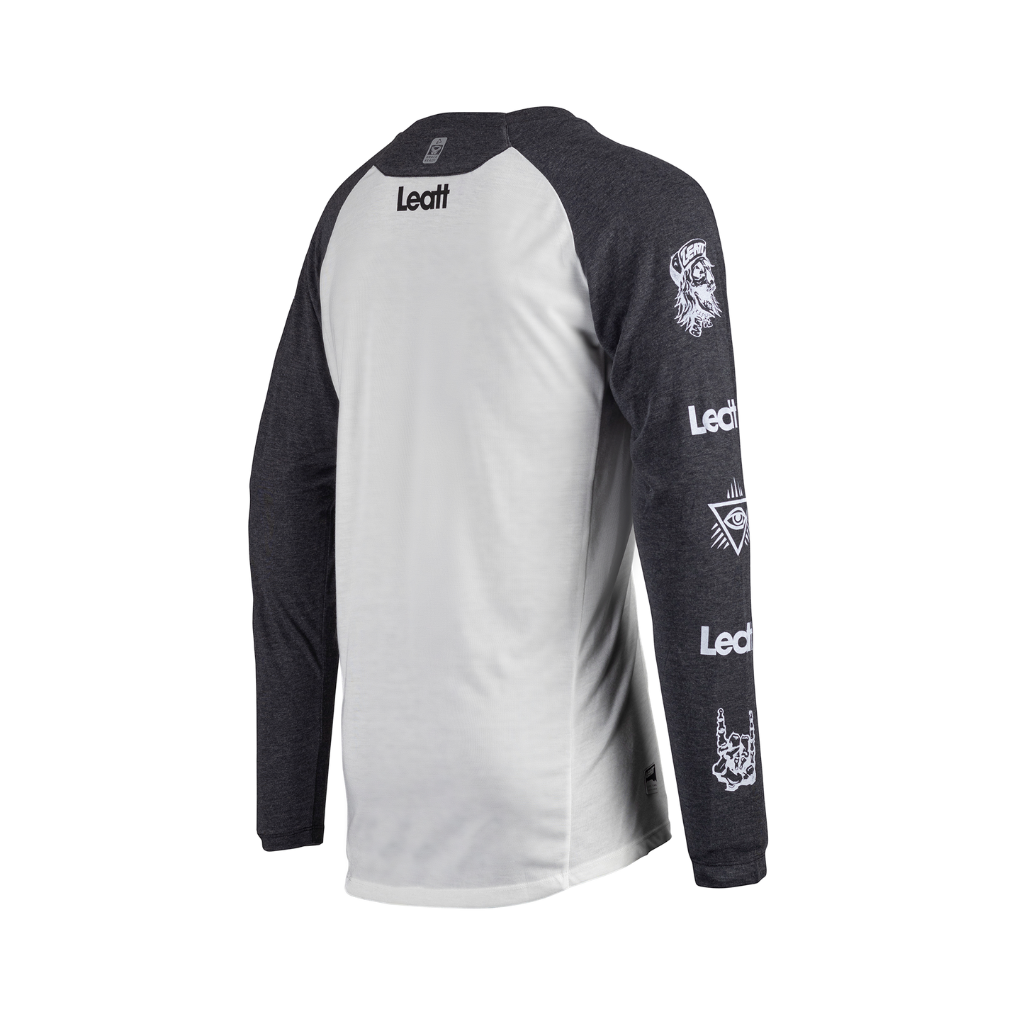 Leatt MTB Gravity 2.0 Long Sleeve Jersey - 2XL - White - Image 4