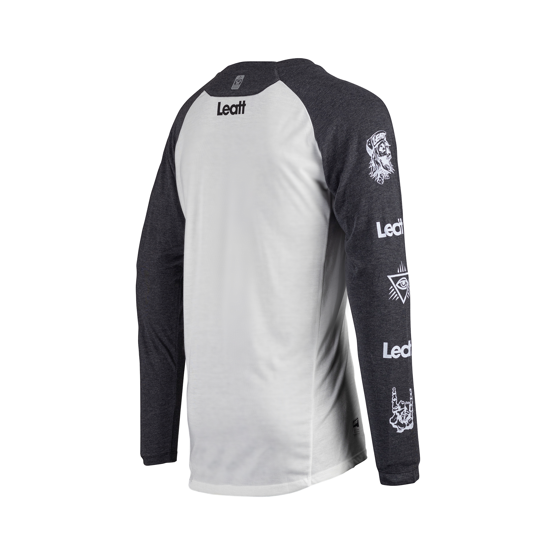 Leatt MTB Gravity 2.0 Long Sleeve Jersey - 2XL - White - Image 4