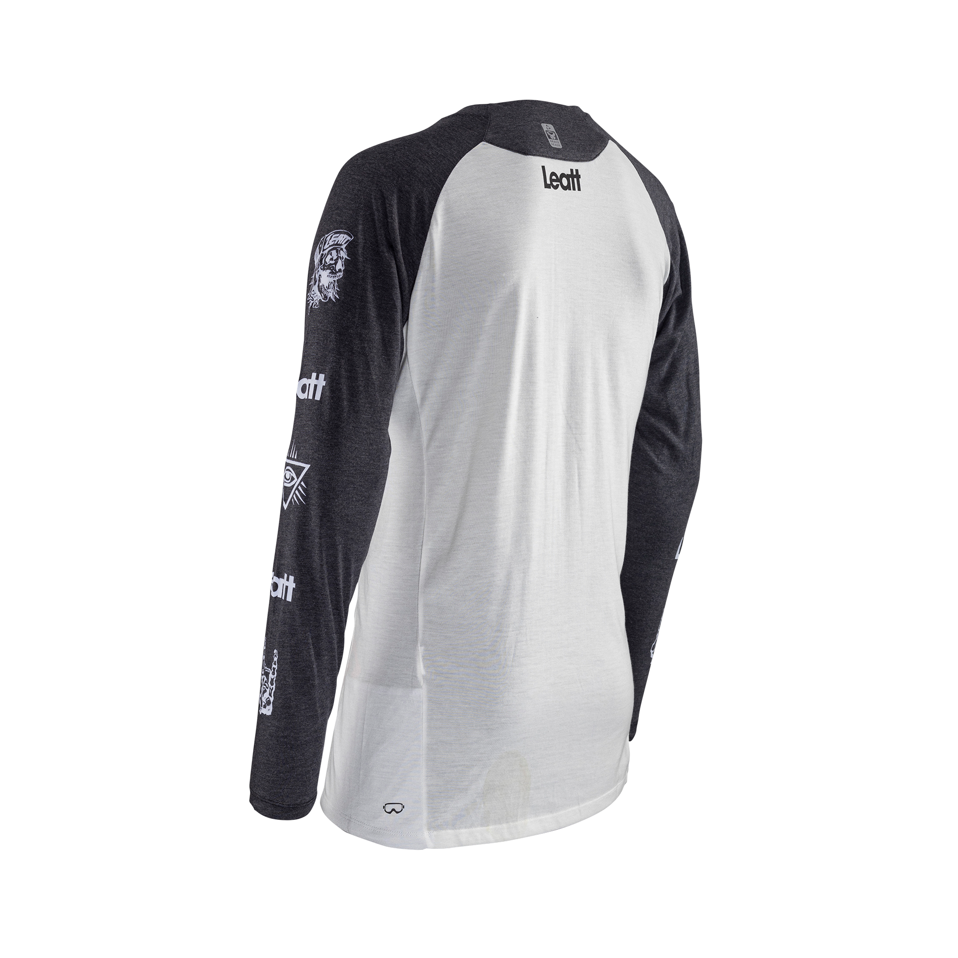 Leatt MTB Gravity 2.0 Long Sleeve Jersey - 2XL - White - Image 5