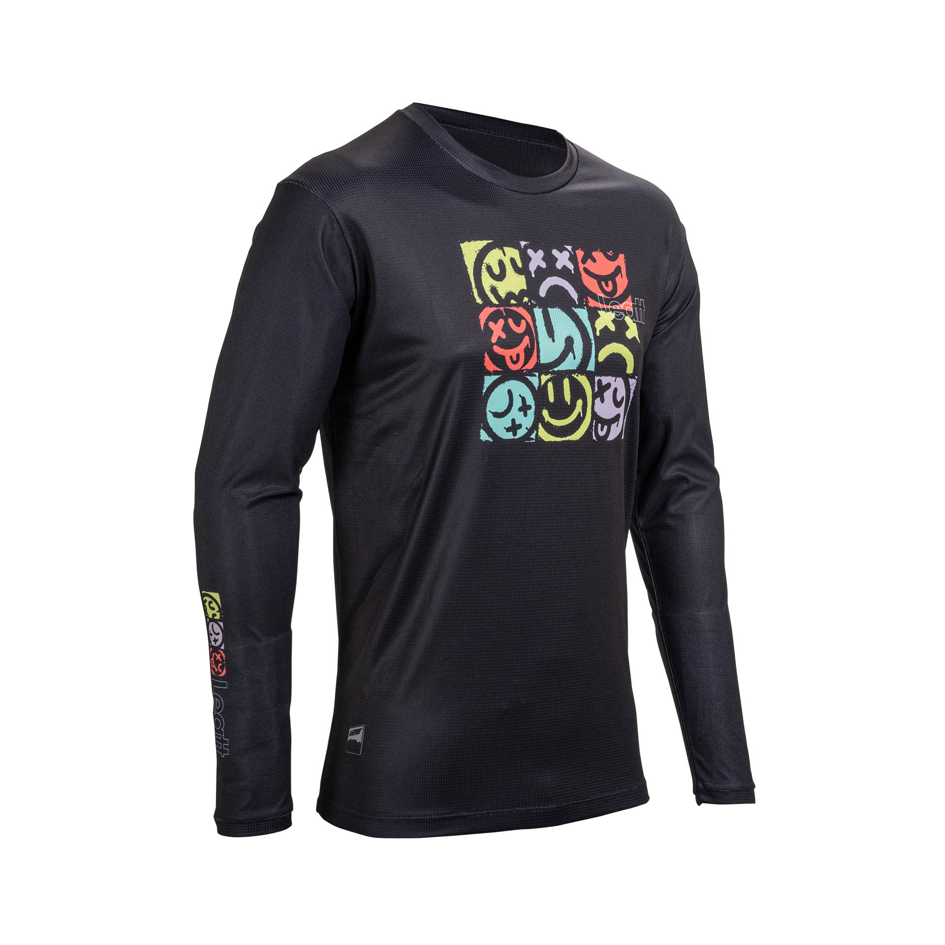 Leatt MTB Gravity 3.0 Long Sleeve Jersey - 2XL - Black - Image 1