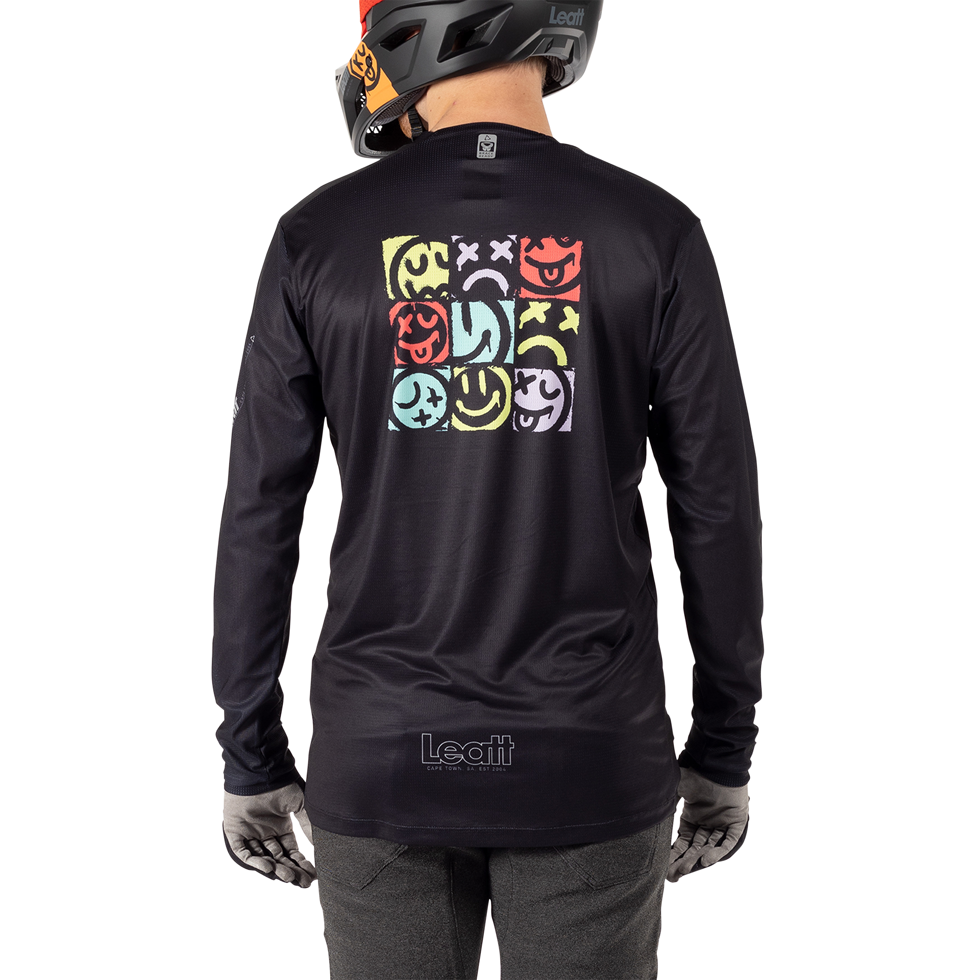 Leatt MTB Gravity 3.0 Long Sleeve Jersey - L - Black - Image 4