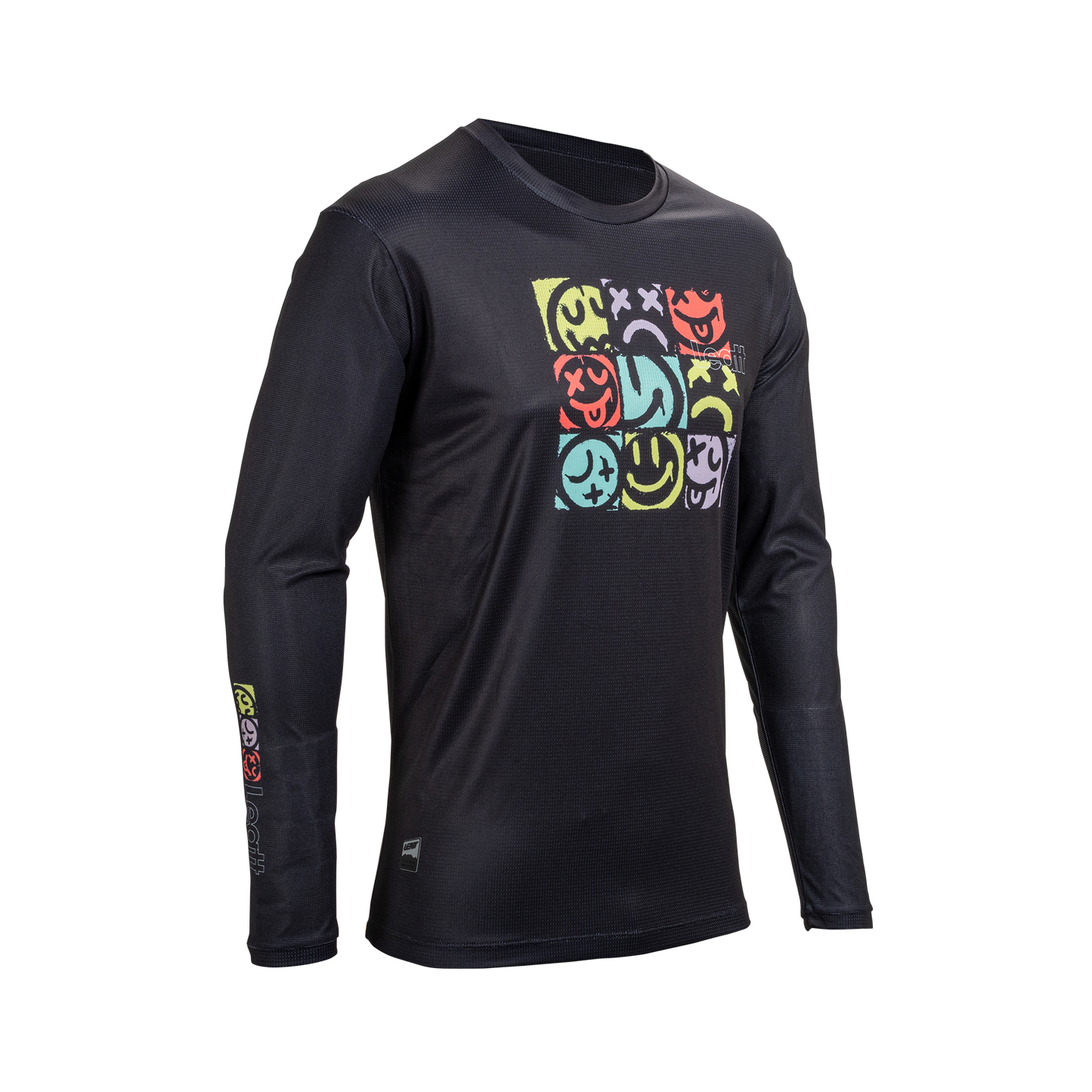 Leatt MTB Gravity 3.0 Long Sleeve Jersey - M - Black - Image 1