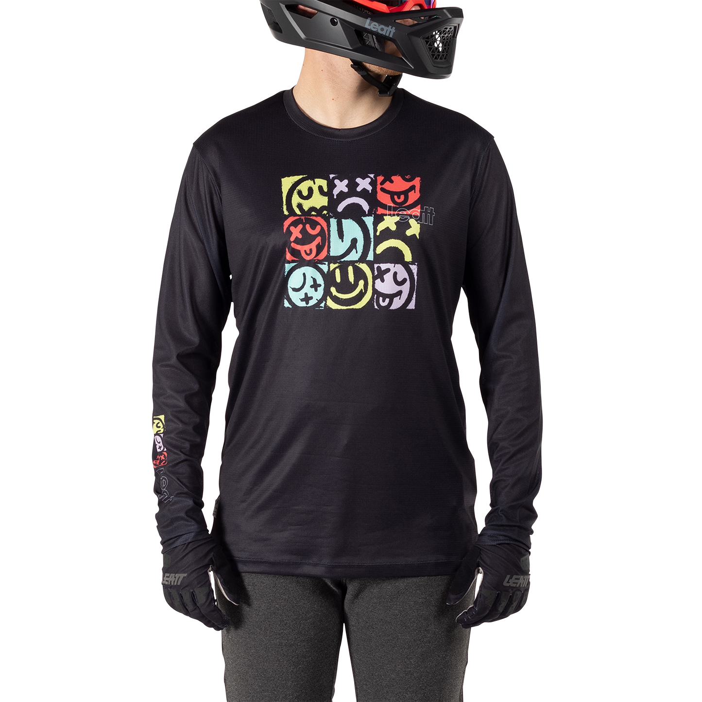 Leatt MTB Gravity 3.0 Long Sleeve Jersey - M - Black - Image 3