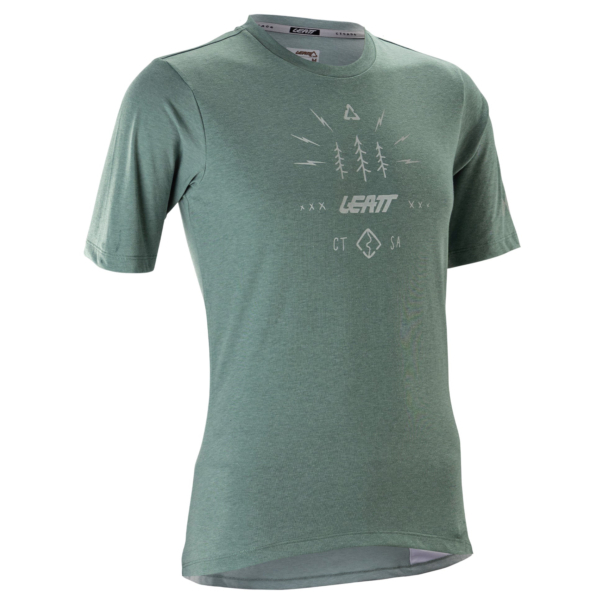 Leatt MTB Gravity 3.0 Women's Jersey - M - Mist Green - Image 1