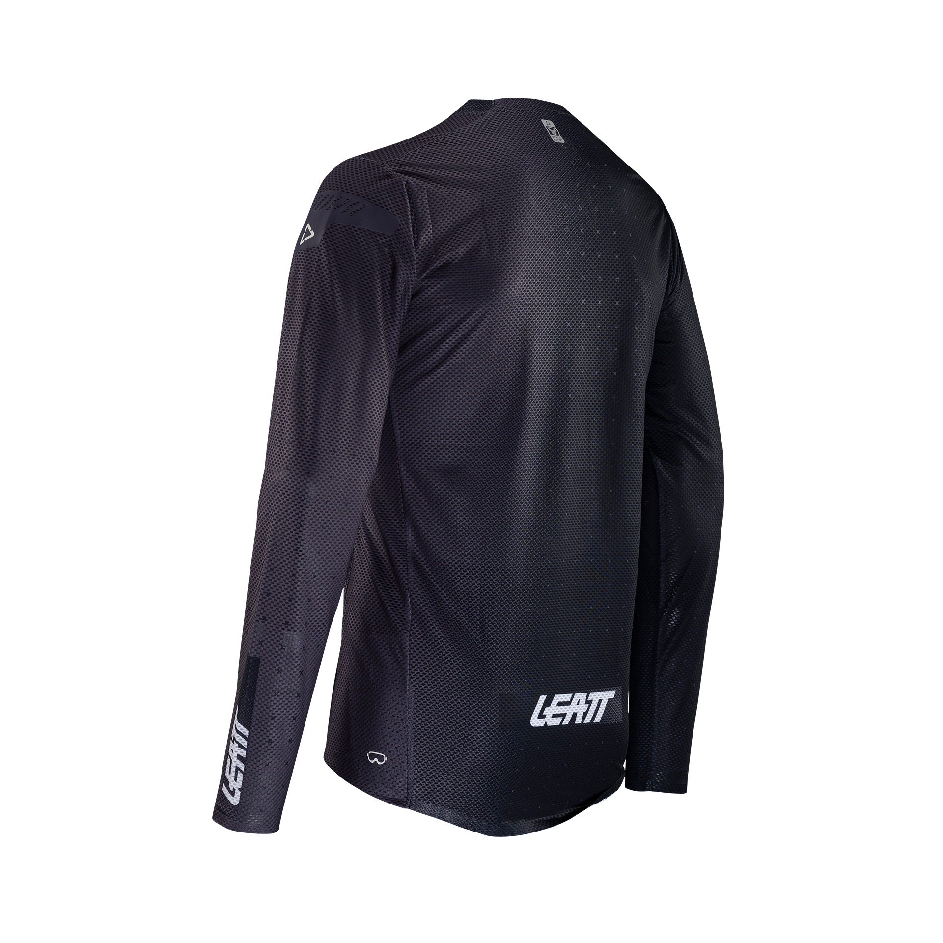 Leatt MTB Gravity 4.0 Junior Long Sleeve Jersey - Youth M - Black - Image 4