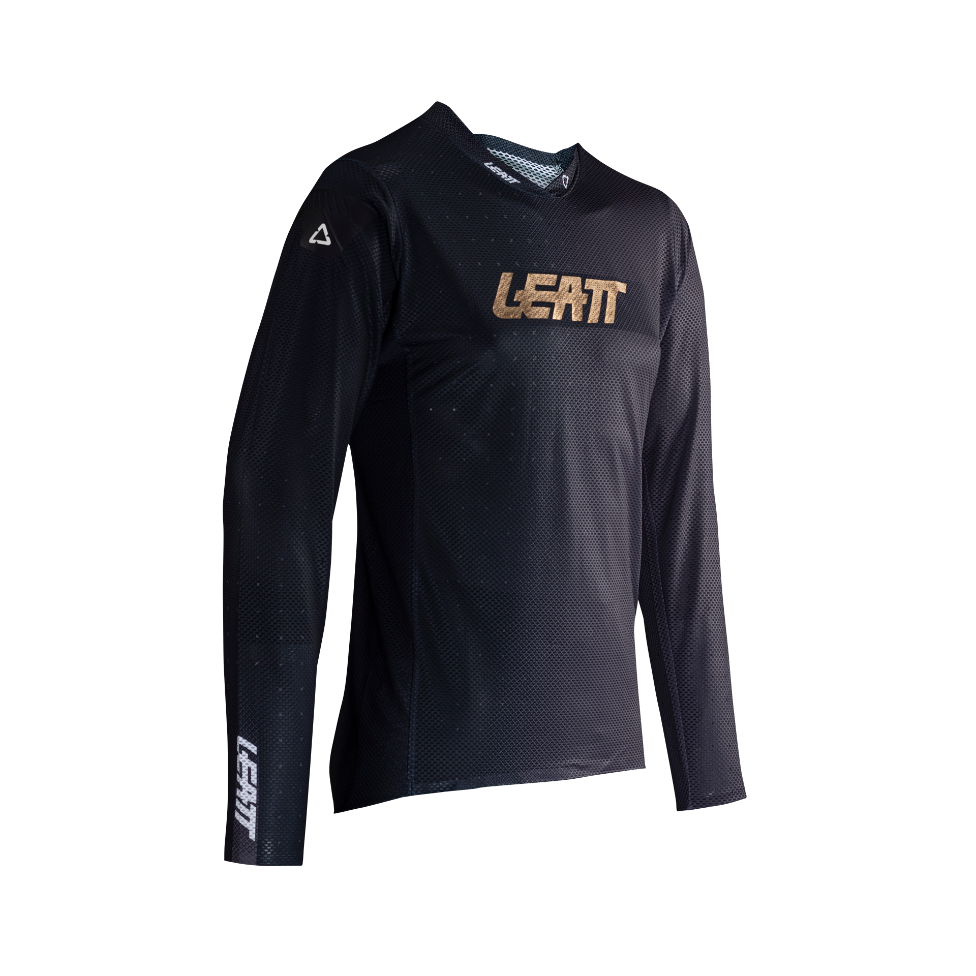 Leatt MTB Gravity 4.0 Long Sleeve Jersey - 3XL - Black - Image 3