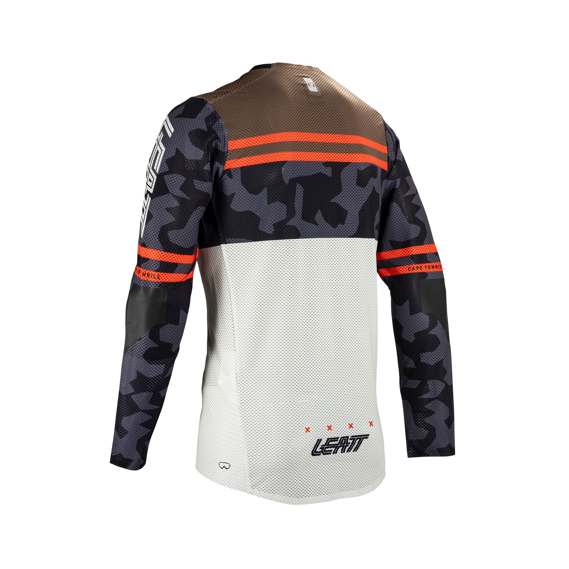 Leatt MTB Gravity 4.0 Long Sleeve Jersey - S - Cream - Image 2
