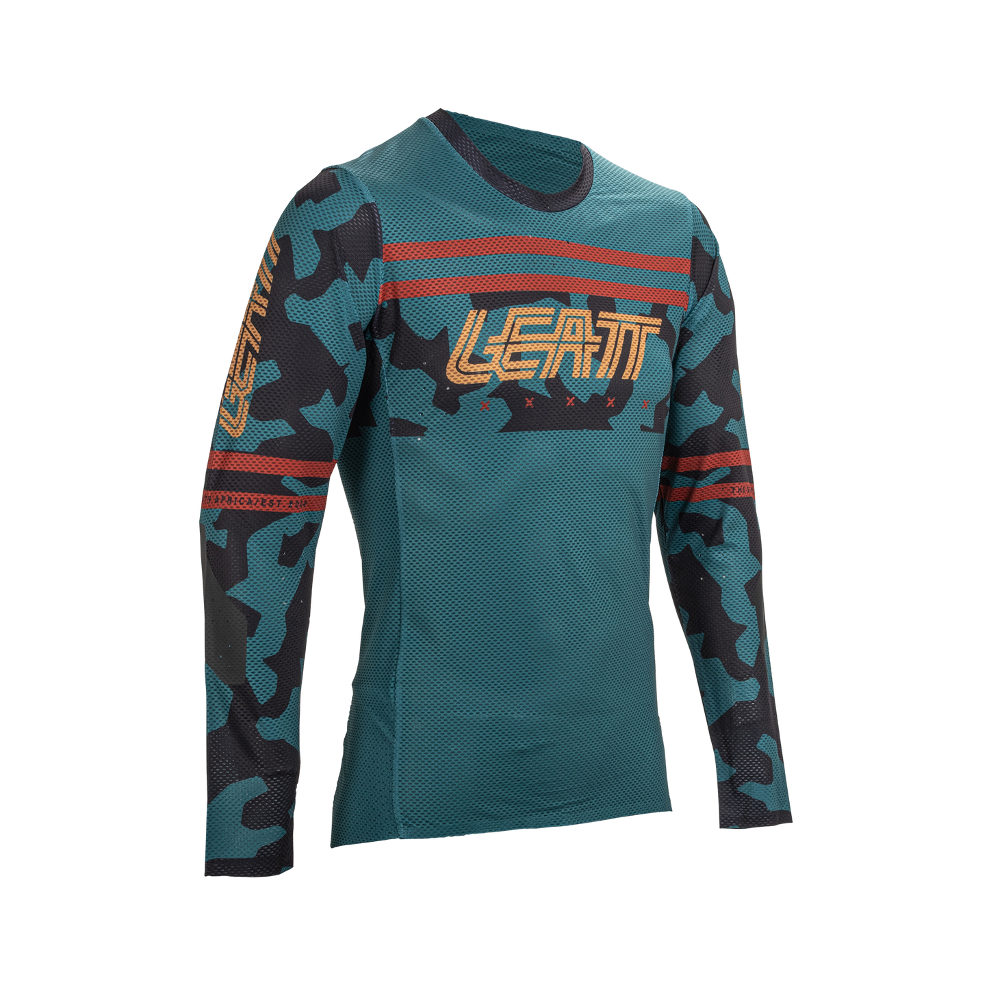 Leatt MTB Gravity 4.0 Long Sleeve Jersey - XL - Teal - Image 1
