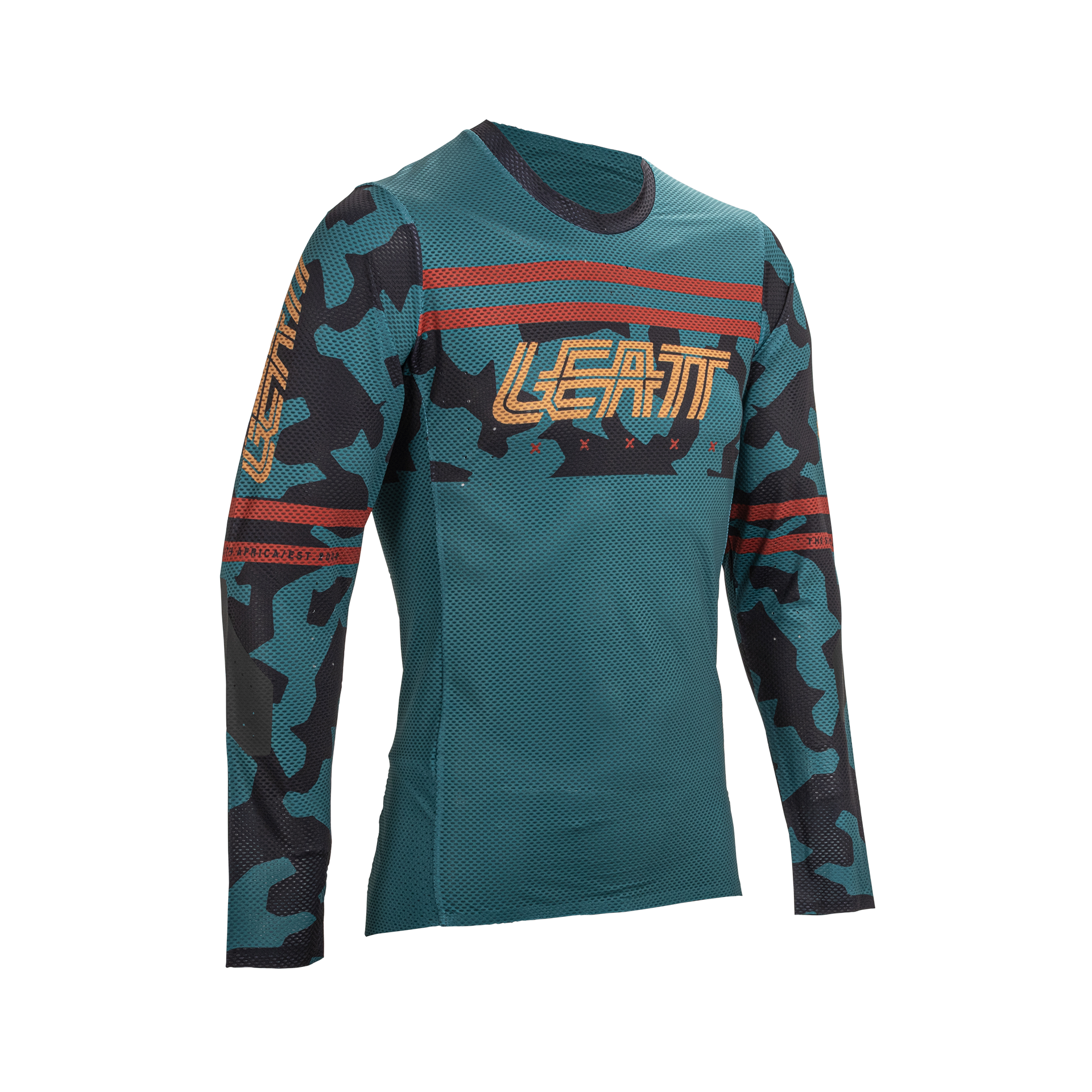 Leatt MTB Gravity 4.0 Long Sleeve Jersey - XL - Teal - Image 1