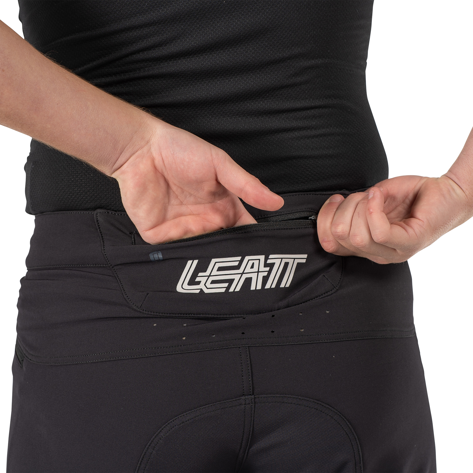 Leatt MTB Gravity 4.0 Pants - S-30 - Stealth - Image 7