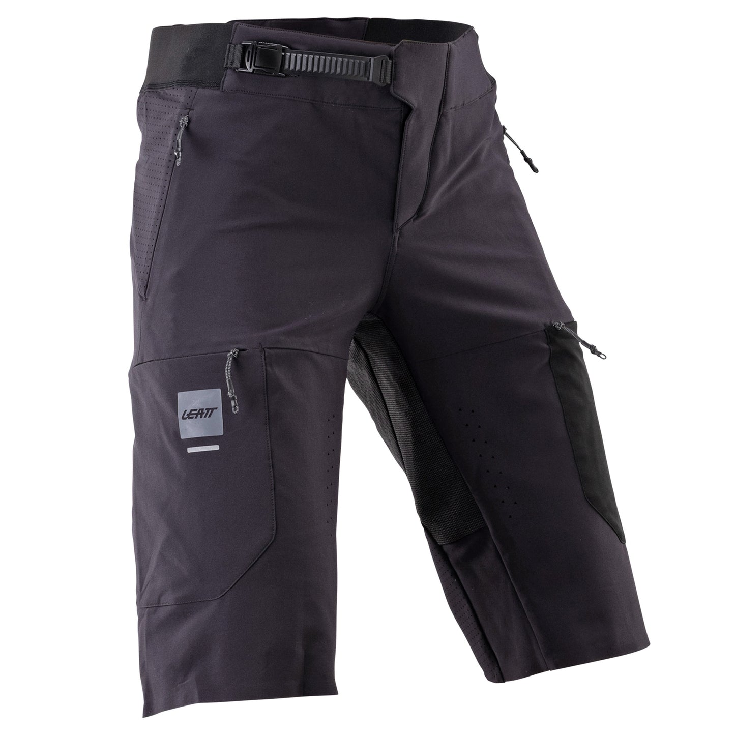 Leatt MTB Gravity 4.0 Shorts - S - Ghost Black - Image 1