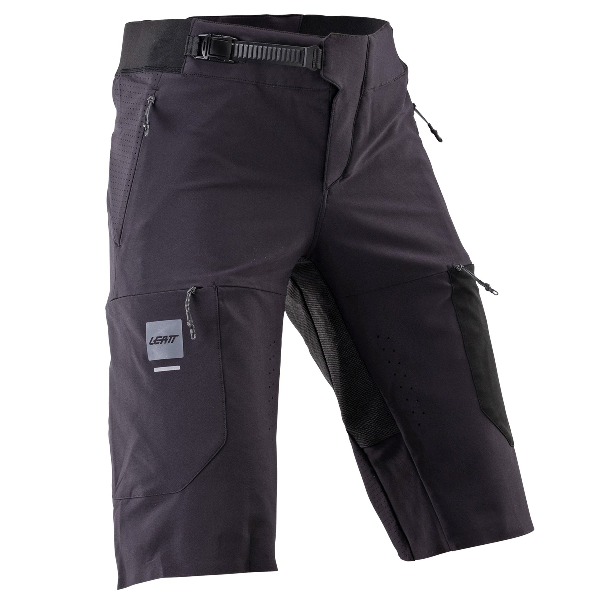 Leatt MTB Gravity 4.0 Shorts - S - Ghost Black - Image 1