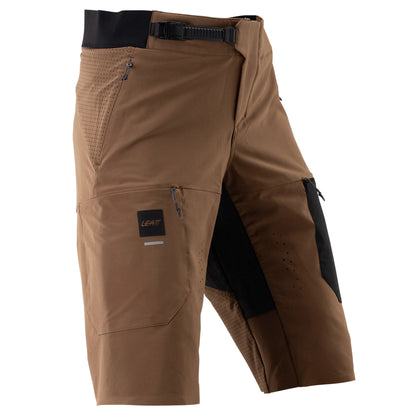 Leatt MTB Gravity 4.0 Shorts - S - Loam Brown - Image 1