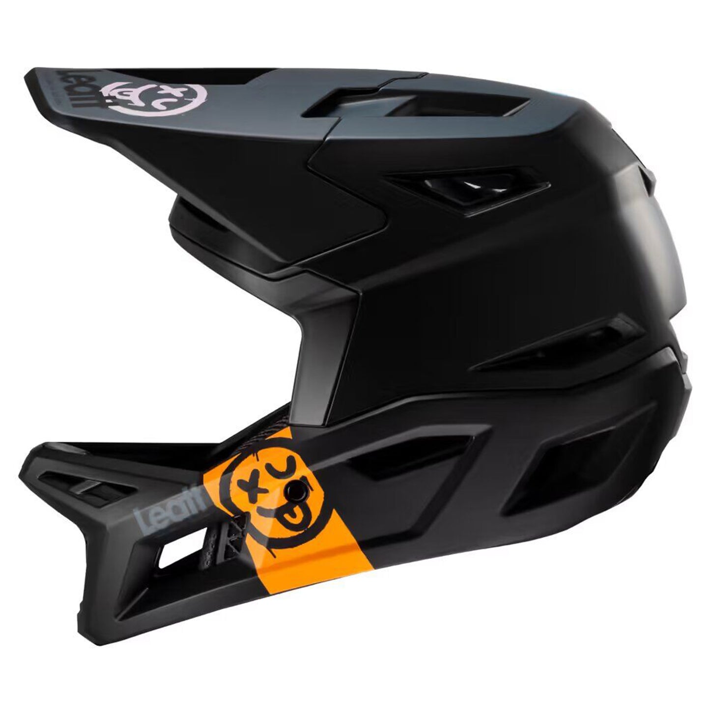 Leatt MTB Gravity 4.0 V25 Helmet - M - Black - Image 2