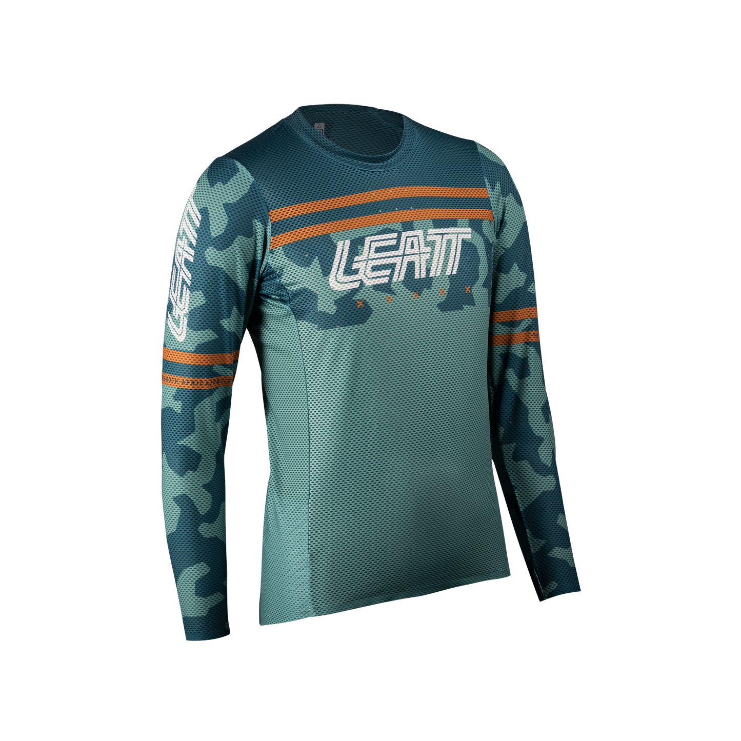 Leatt MTB Gravity 4.0 Women's Long Sleeve Jersey - Women's S - Lagoon - Image 1