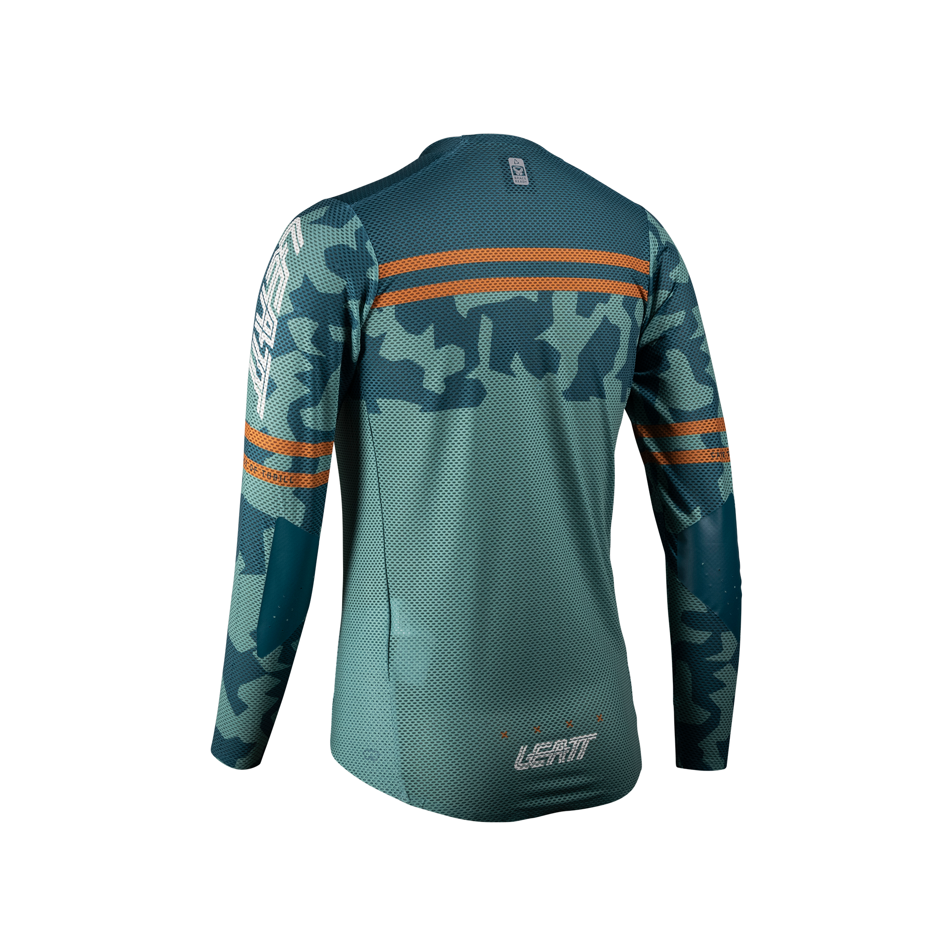 Leatt MTB Gravity 4.0 Women's Long Sleeve Jersey - Women's S - Lagoon - Image 2
