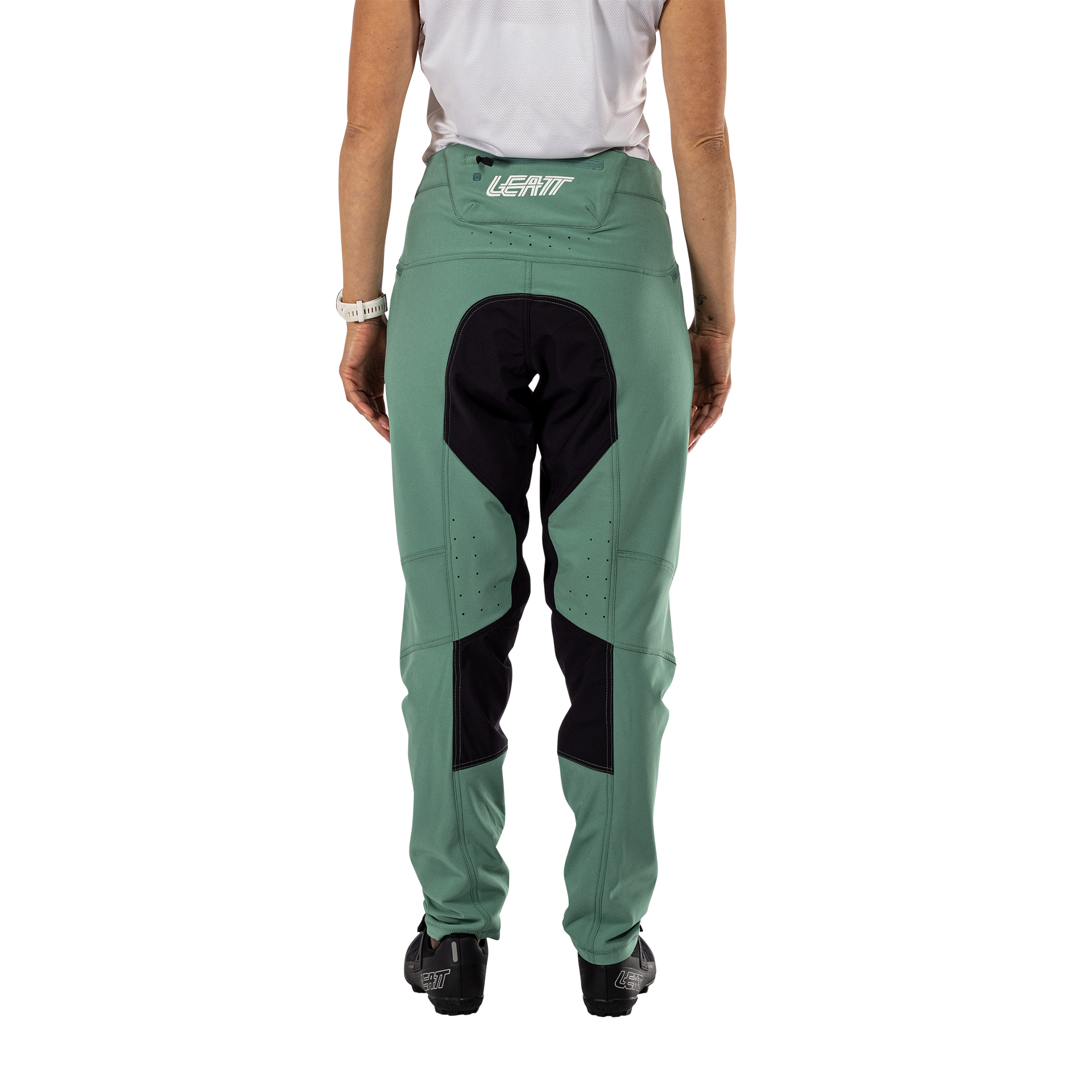 Leatt MTB Gravity 4.0 Women's Pants - Women's S - Lagoon - Image 3