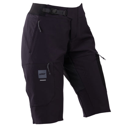Leatt MTB Gravity 4.0 Women's Shorts - L - Ghost Black - Image 1