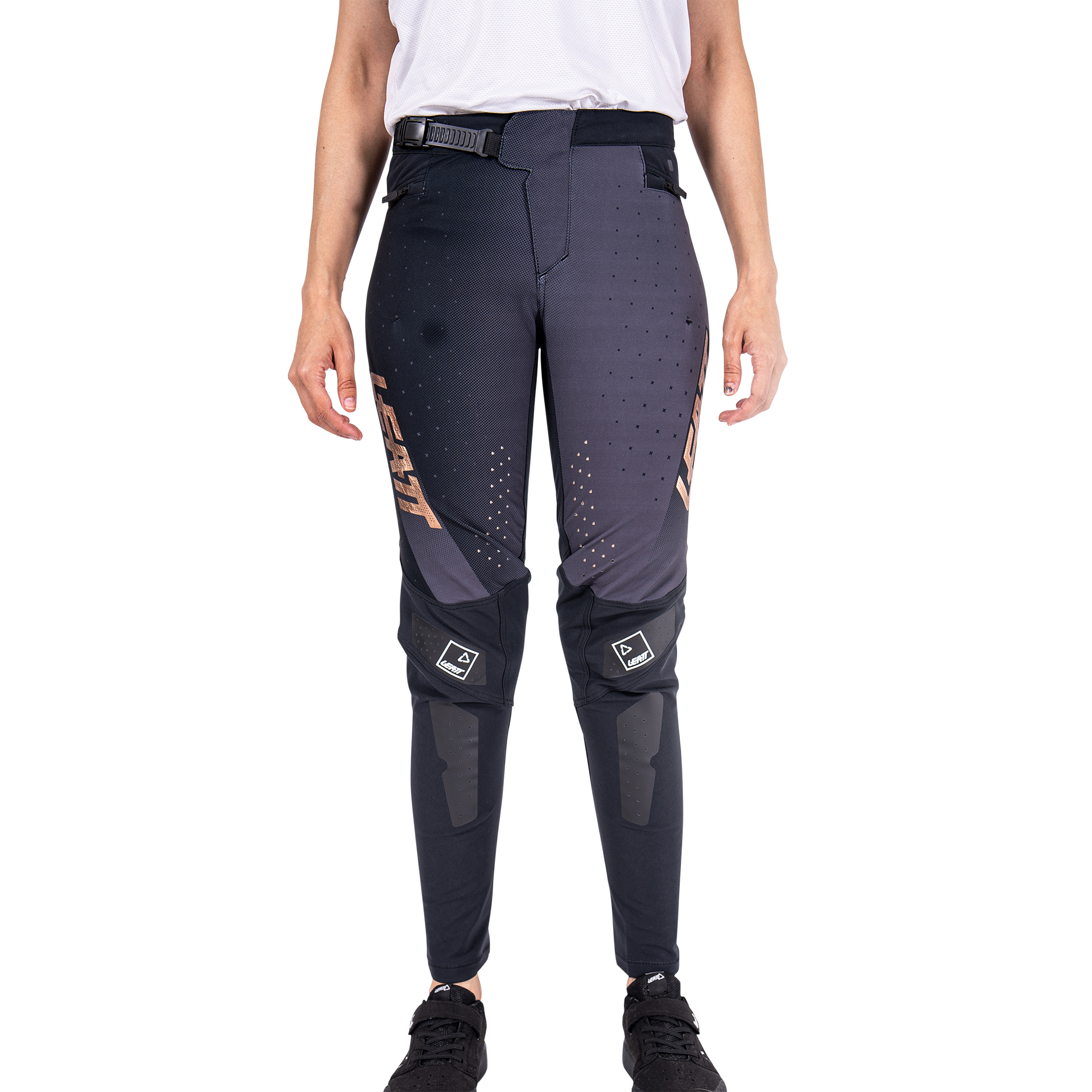 Leatt MTB Gravity 4.0 Youth Pants - Youth L - Black - Image 3