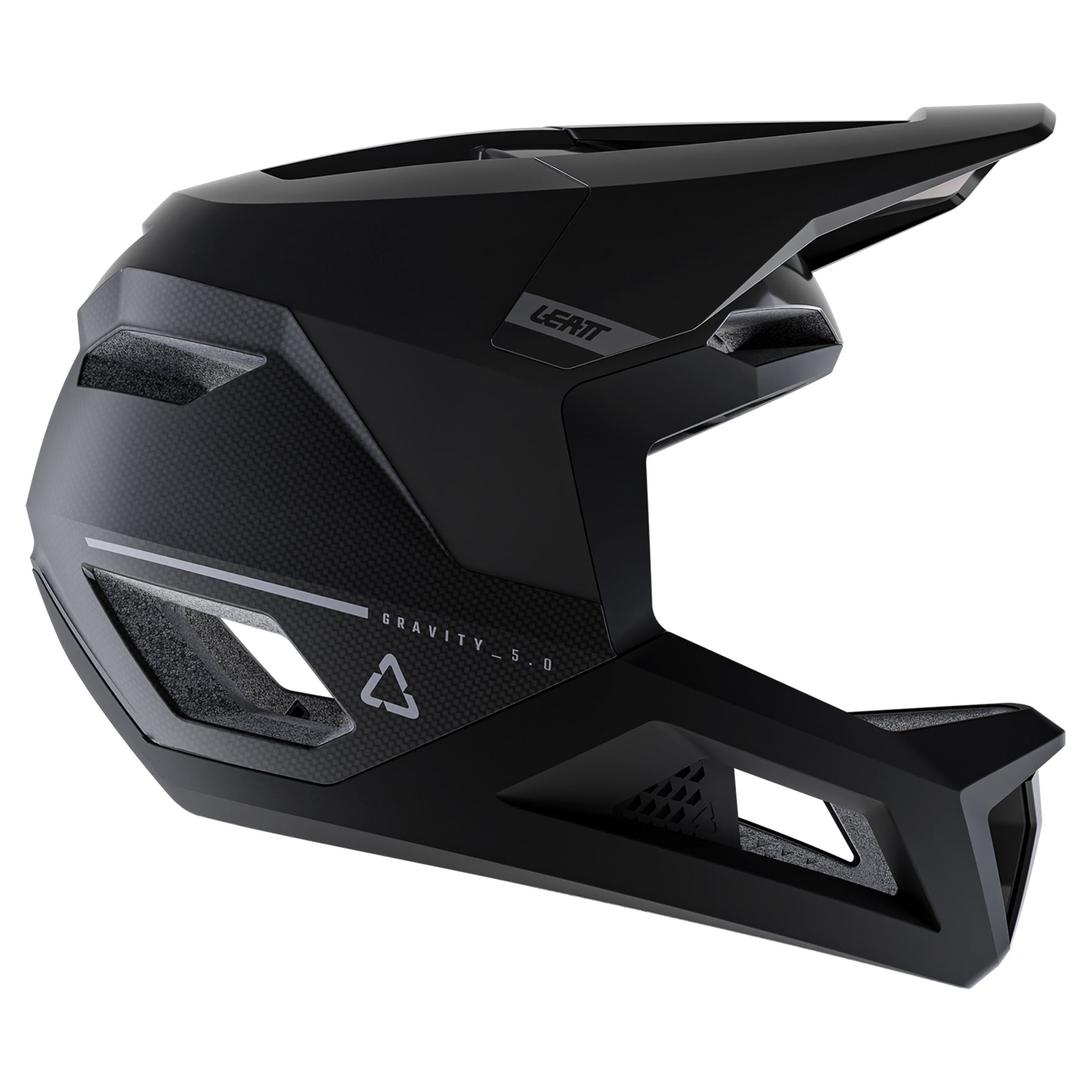 Leatt MTB Gravity 5.0 Helmet - S - Black - Image 1
