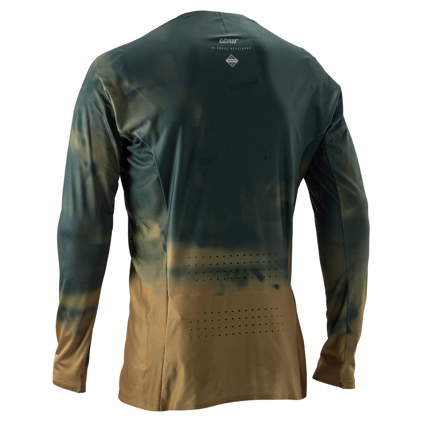 Leatt MTB Gravity 5.0 Jersey - L - Spruce Green - Image 2