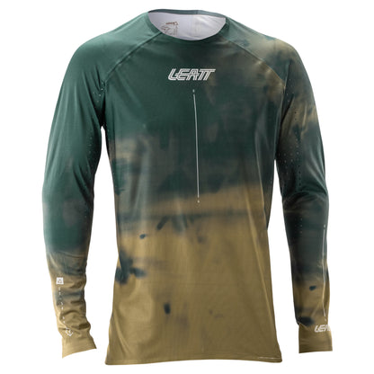 Leatt MTB Gravity 5.0 Jersey - XL - Spruce Green - Image 1