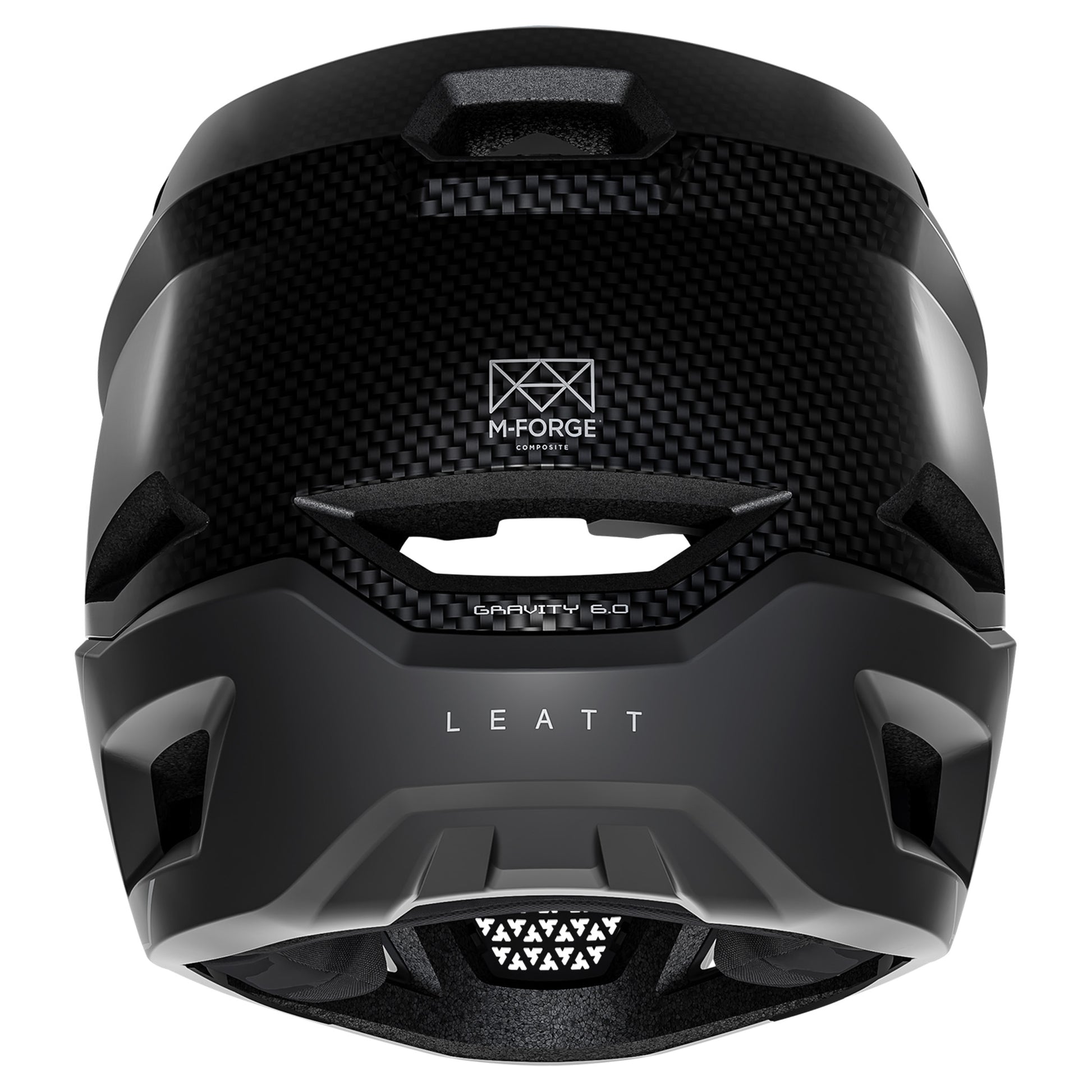 Leatt MTB Gravity 6.0 Carbon Helmet - S - Stealth Black/Grey - Image 4