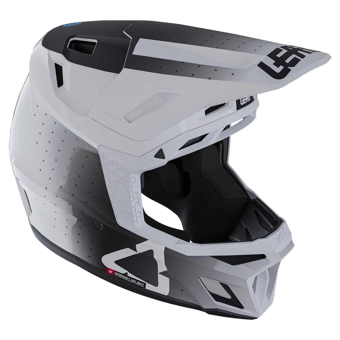 Leatt MTB Gravity 8.0 Helmet - S - White - Image 3