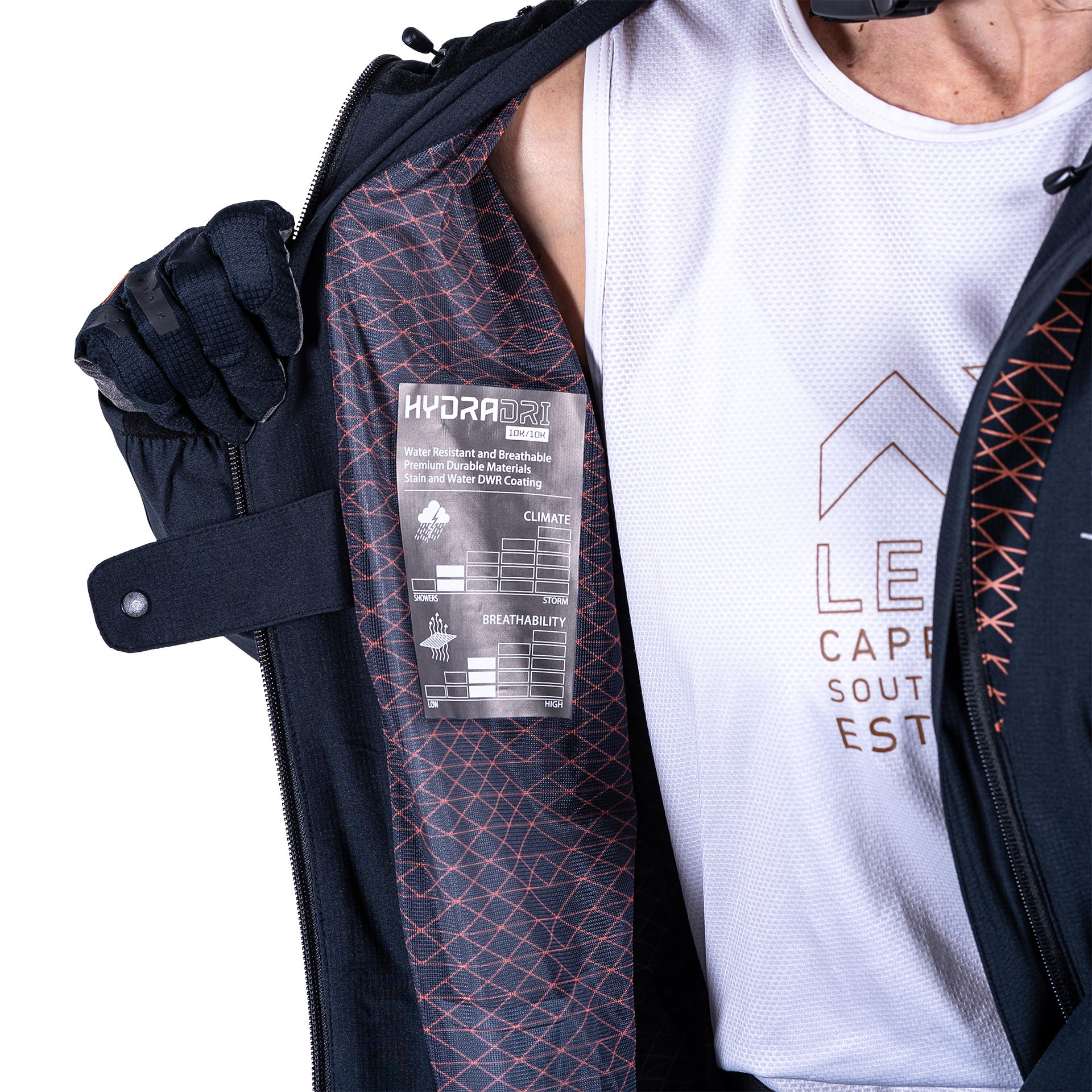 Leatt MTB HydraDri 2.0 Women's Jacket - Women's S - Black - Image 5