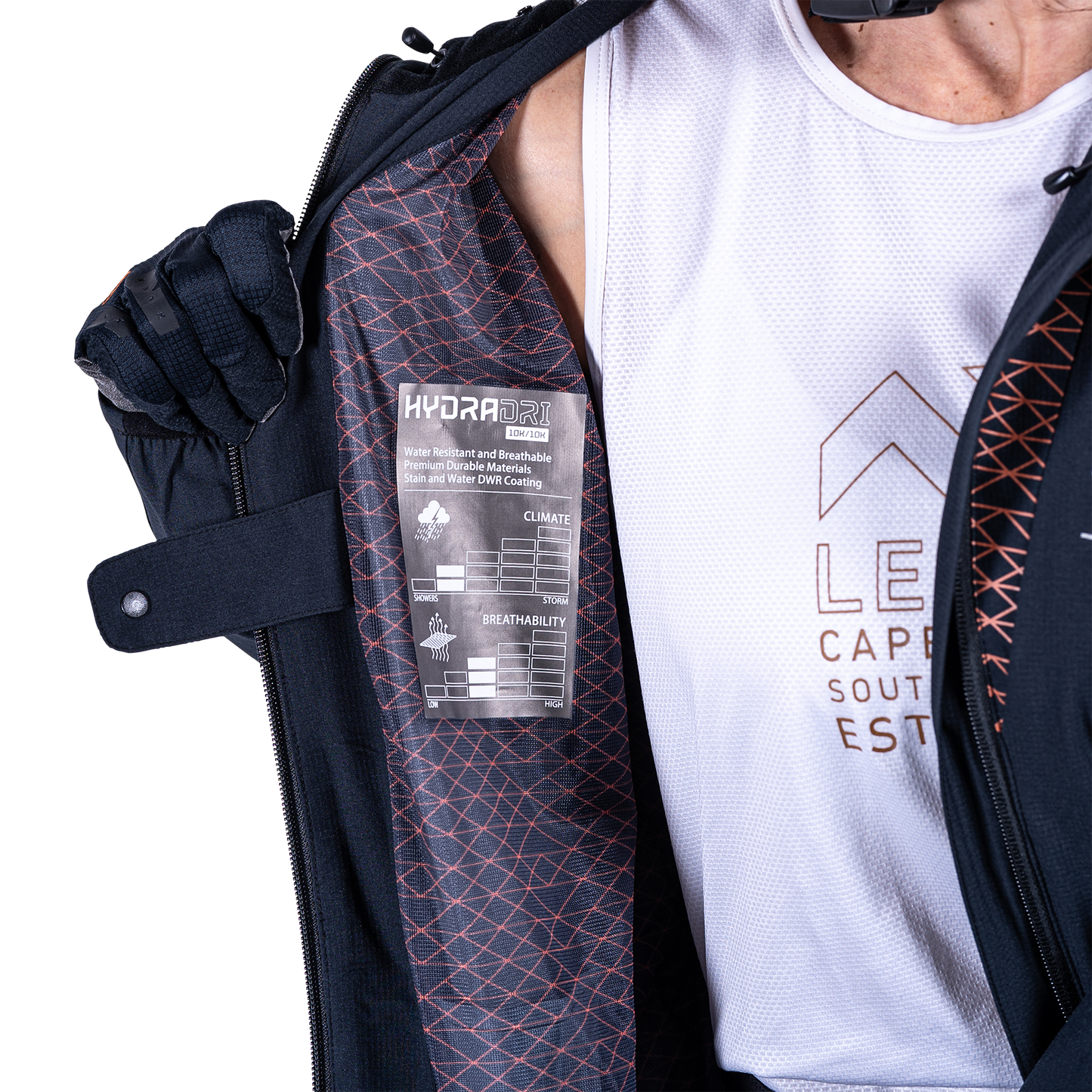 Leatt MTB HydraDri 2.0 Women's Jacket - Women's XL - Black - Image 5