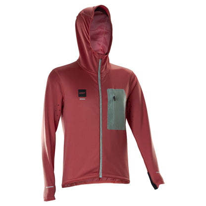 Leatt MTB ThermaFlow 2.0 Women's Jacket - S - Dusty Red - Image 1