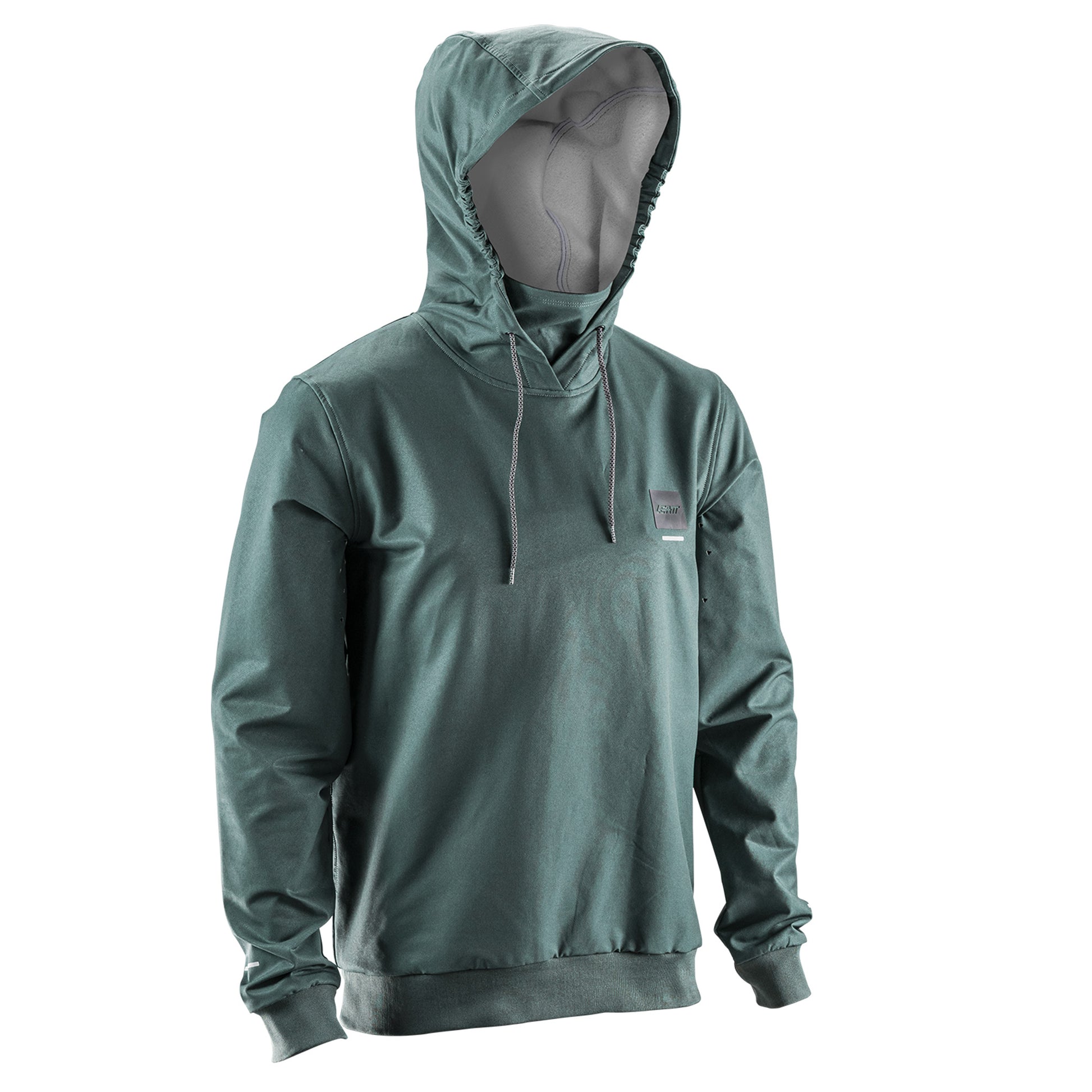 Leatt MTB ThermaFlow 3.0 Hoodie - L - Spruce Green - Image 1