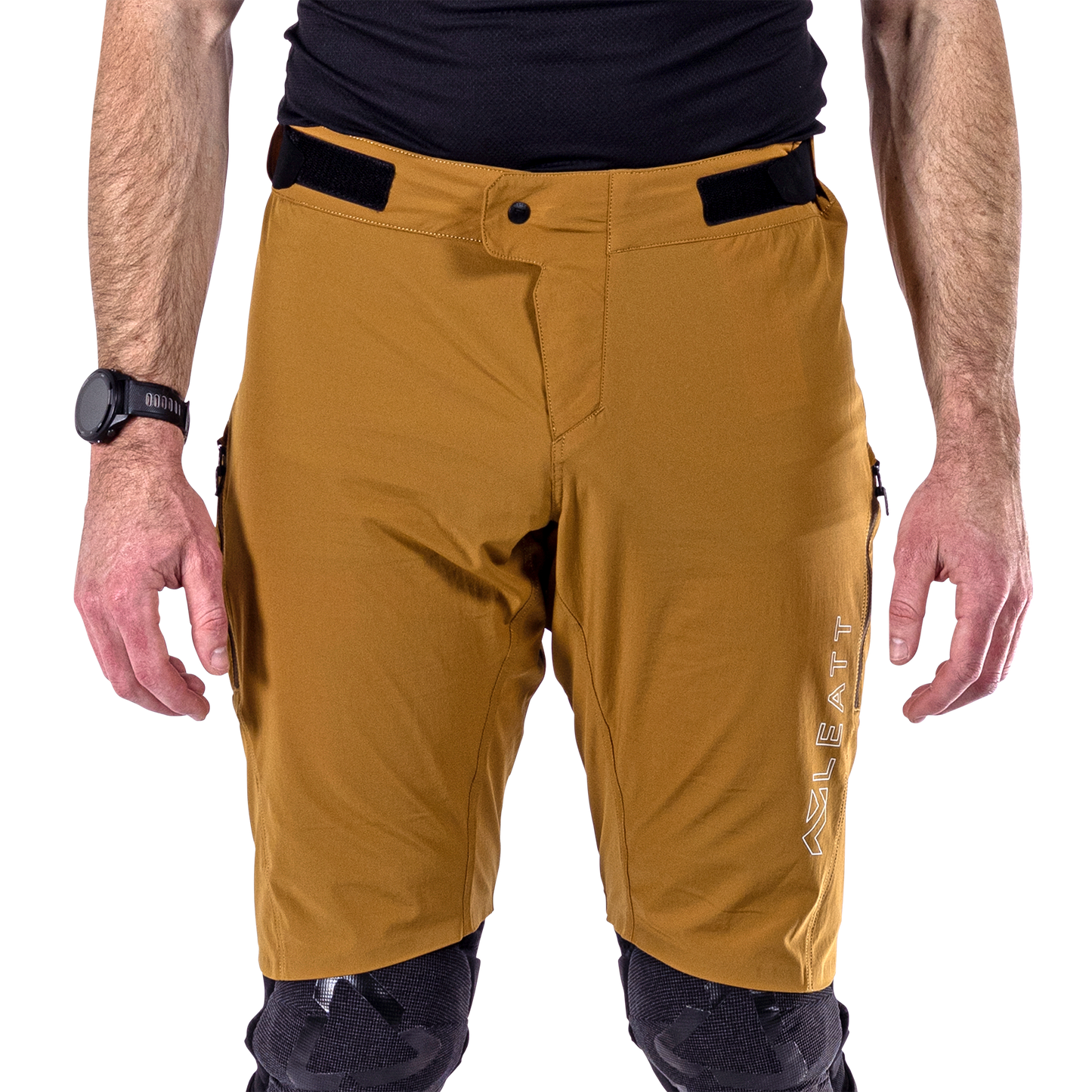 Leatt MTB Trail 1.0 Shell Shorts - S-30 - Peanut - Image 3