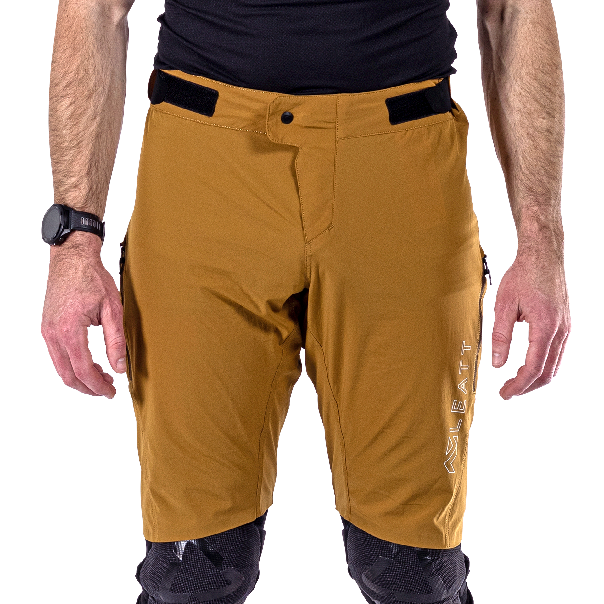 Leatt MTB Trail 1.0 Shell Shorts - S-30 - Peanut - Image 3