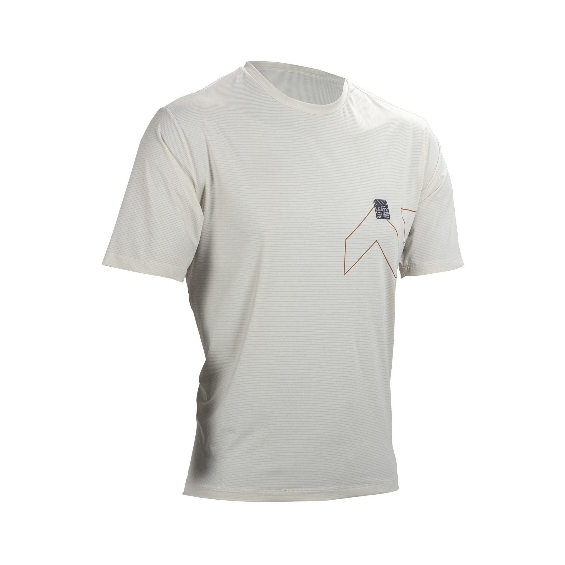 Leatt MTB Trail 1.0 X-Flow Short Sleeve Jersey - 2XL - Cream - Image 1