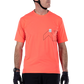 Leatt MTB Trail 1.0 X-Flow Short Sleeve Jersey - L - Neon - Image 3