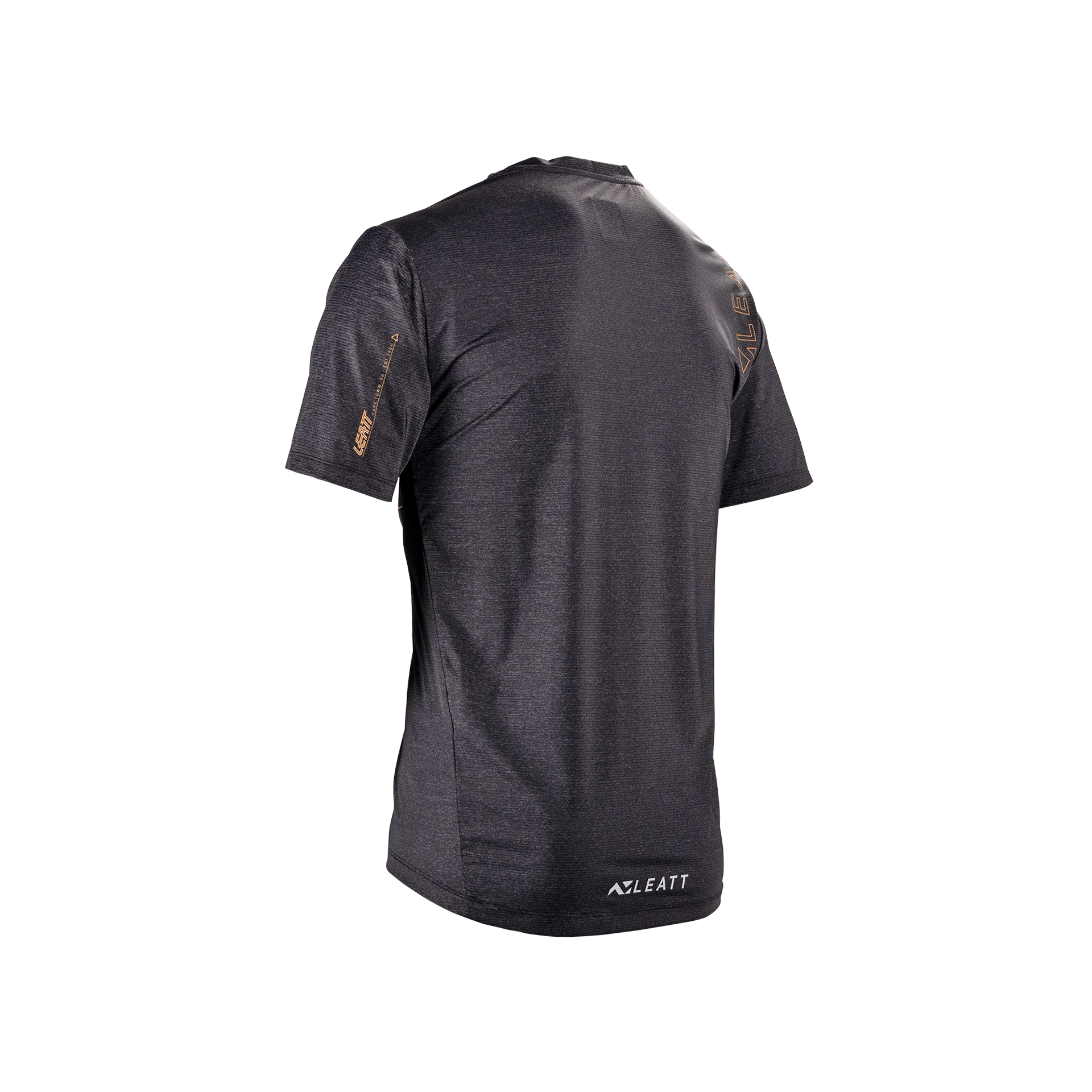 Leatt MTB Trail 1.0 X-Flow Short Sleeve Jersey - M - Black - Image 2