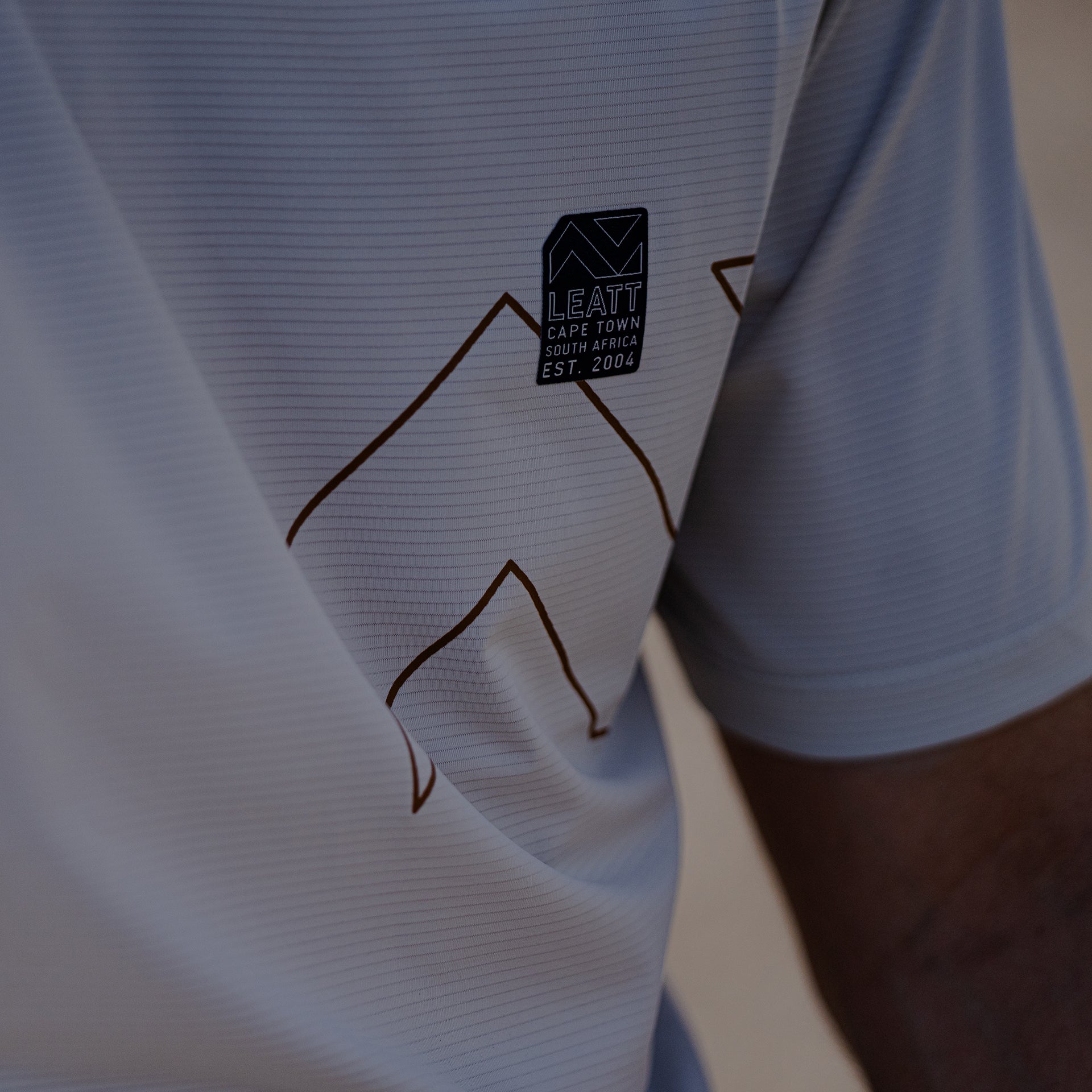 Leatt MTB Trail 1.0 X-Flow Short Sleeve Jersey - M - Cream - Image 10