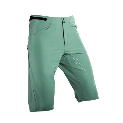 Leatt MTB Trail 2.0 Women's Shell Shorts - Women's L - Lagoon - Image 1