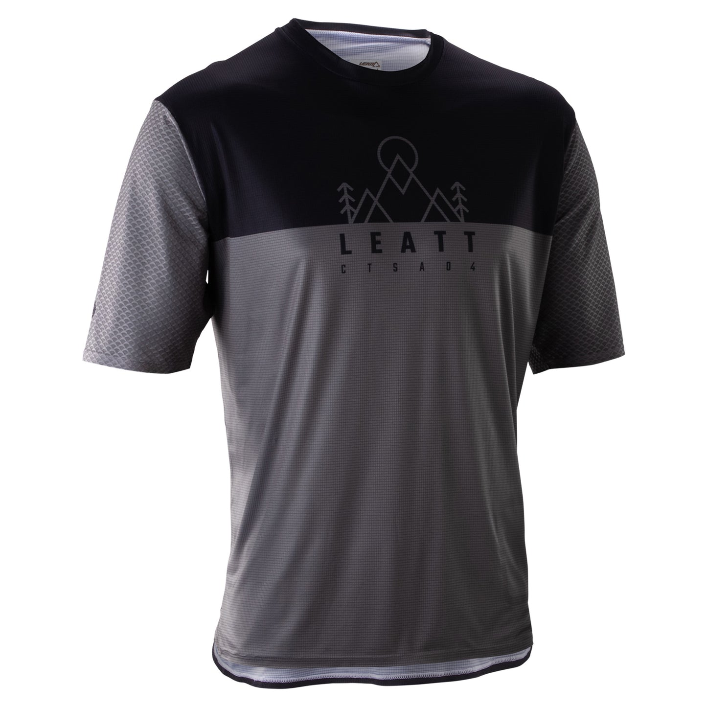Leatt MTB Trail 3.0 Long Sleeve Jersey - S - Ghost Black - Image 1
